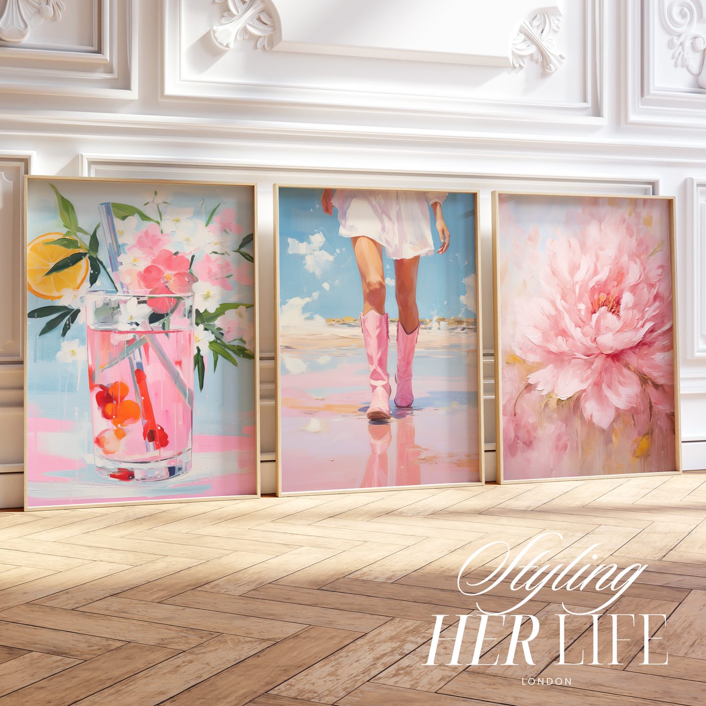 100 Eclectic Digital Prints | MB002