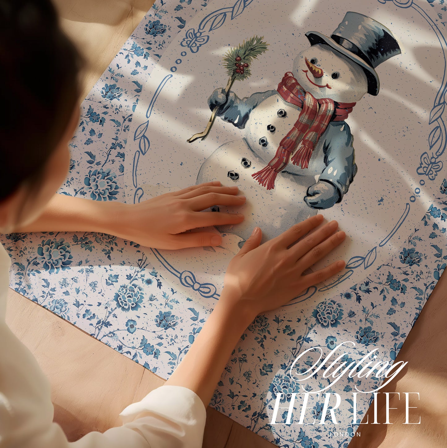 Vintage Christmas Digital Print