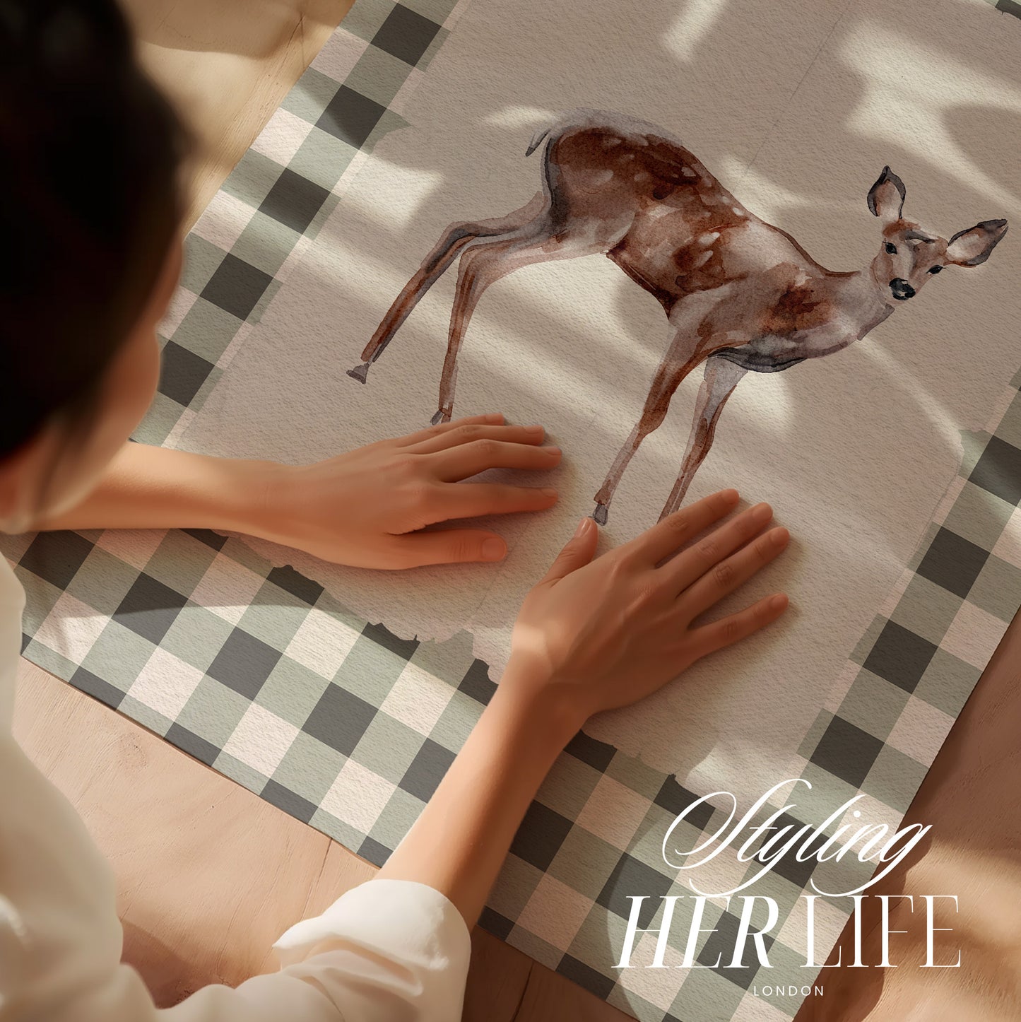 Vintage Deer Art Print | PRINTABLE ART | Digital Download