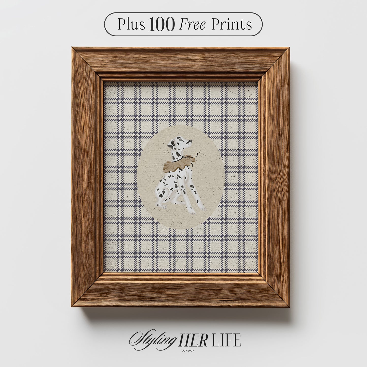 Dog Sketch Digital Art Print | IN062