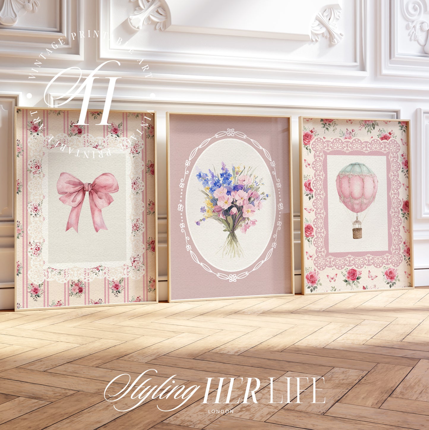 Vintage Nursery Art Prints | PRINTABLE ART | Digital Download