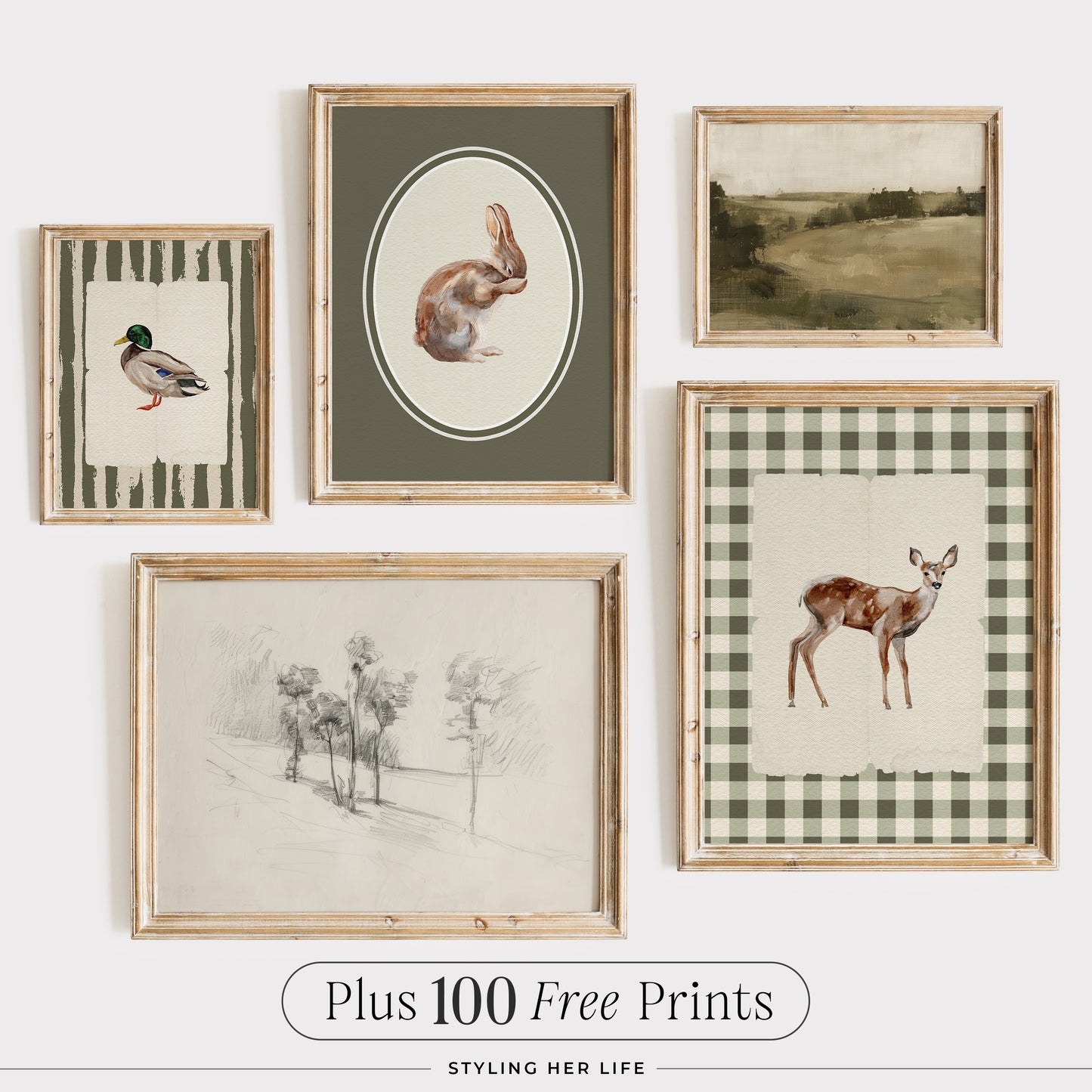 Vintage Nursery Art Prints | PRINTABLE ART | Digital Download
