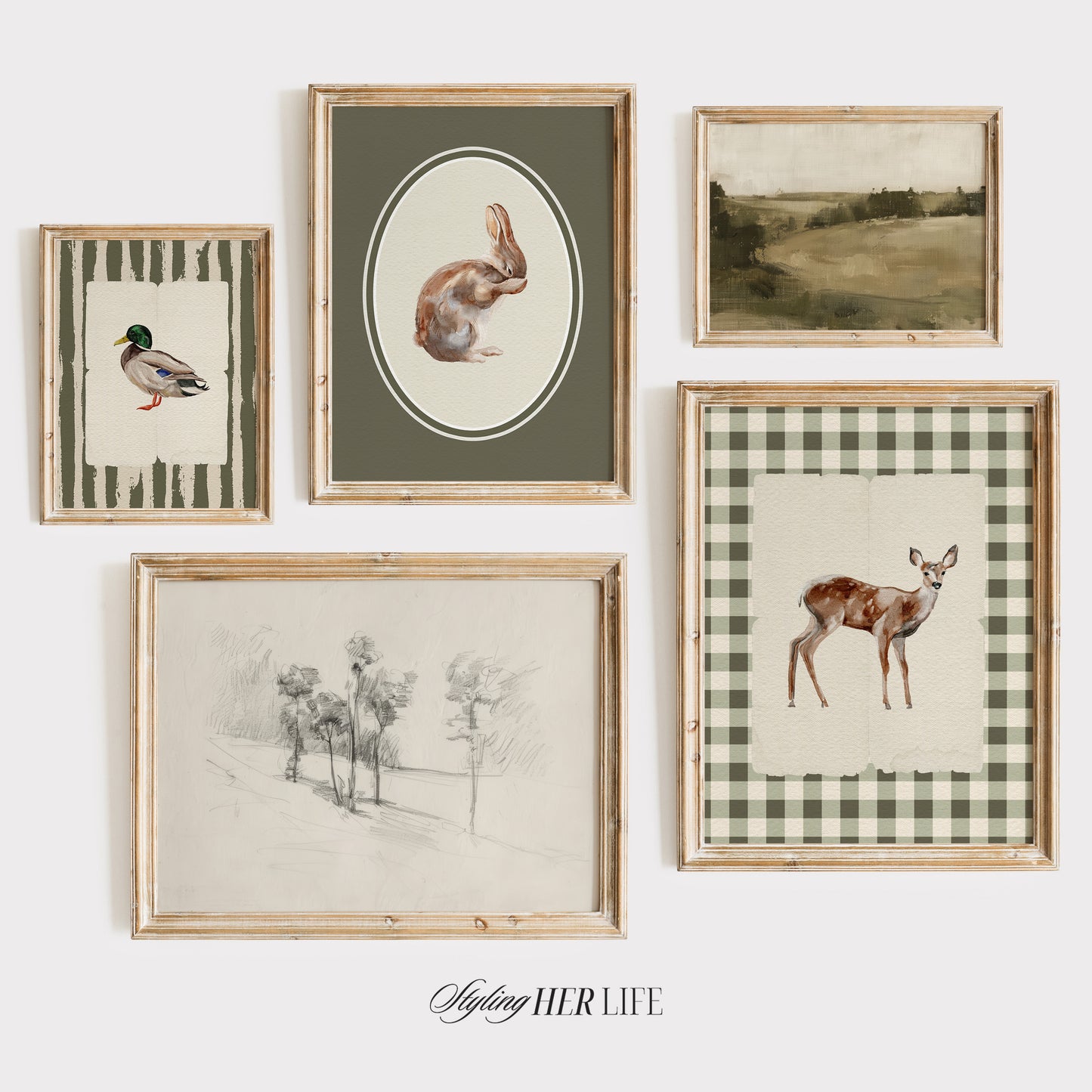 100+ Vintage Nursery Digital Prints | MB017