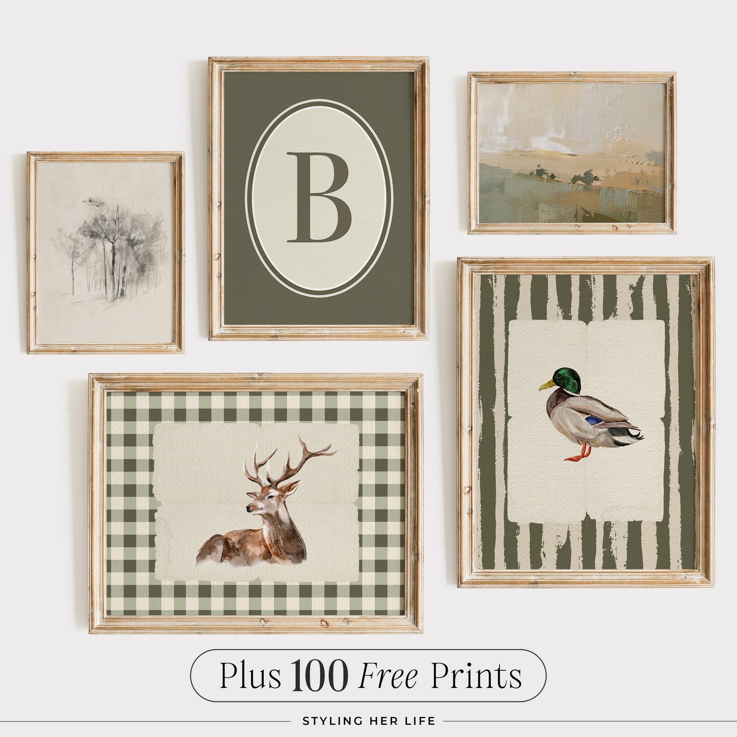 Vintage Nursery Art Prints | PRINTABLE ART | Digital Download