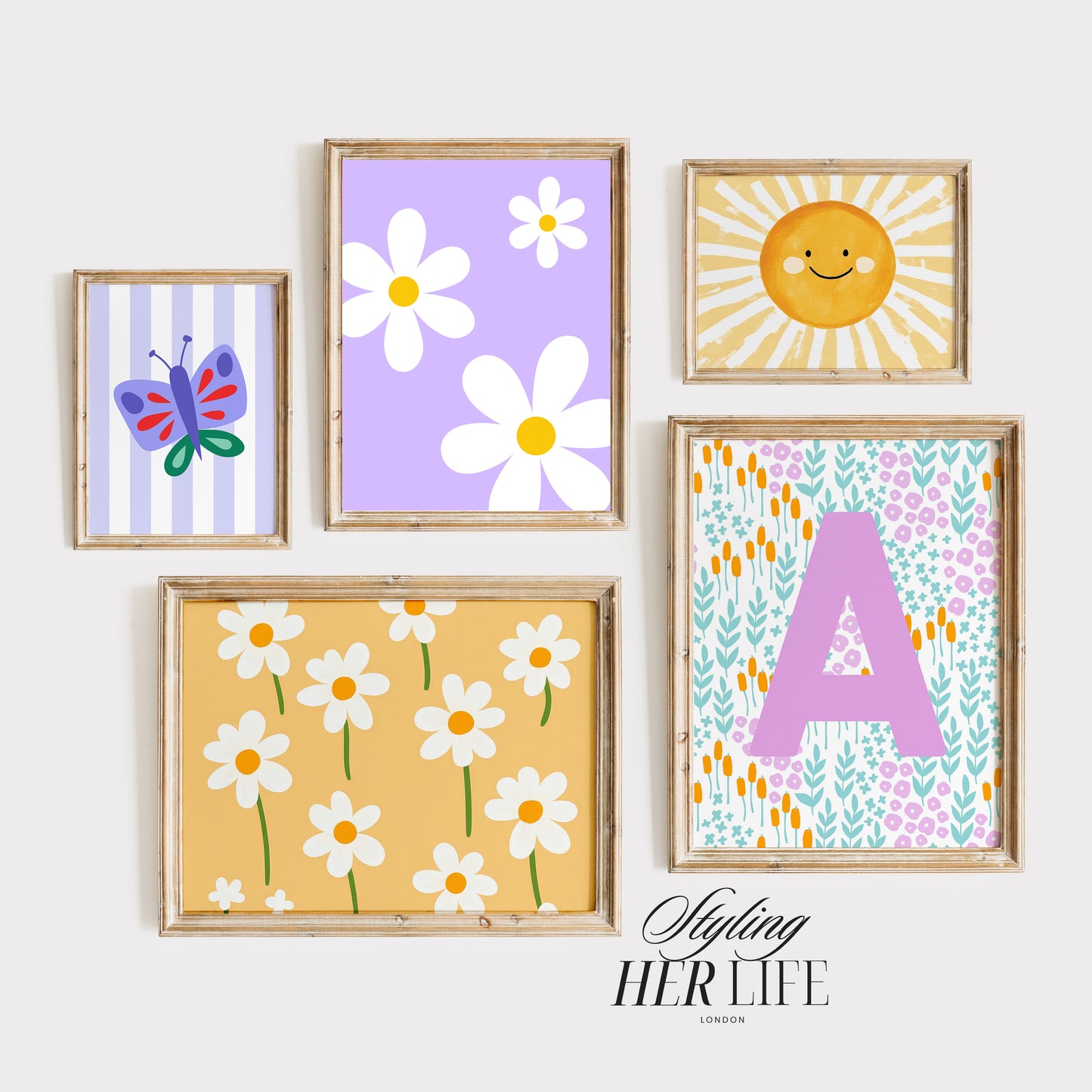 Kids Playroom Nursery Digital Prints | GW005