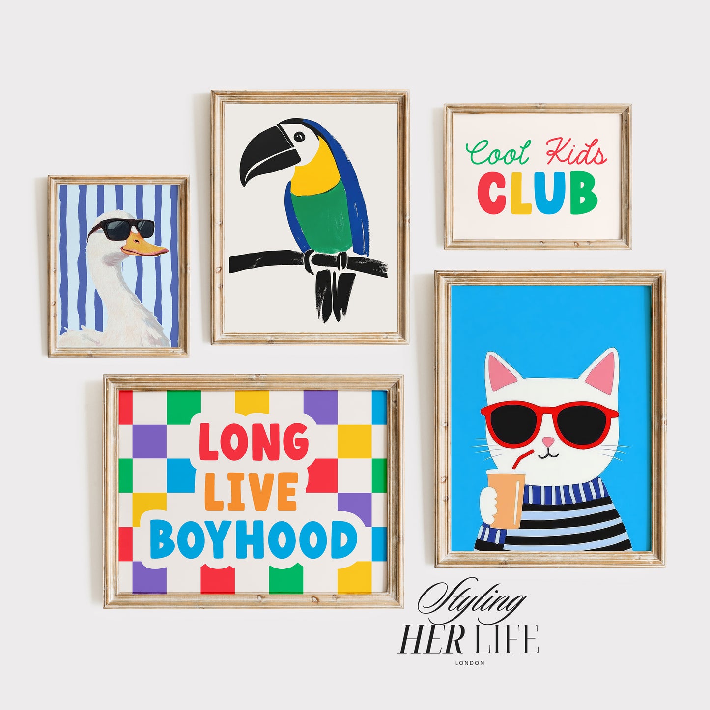 100 Kids Room Digital Prints Vol.2 | MB015