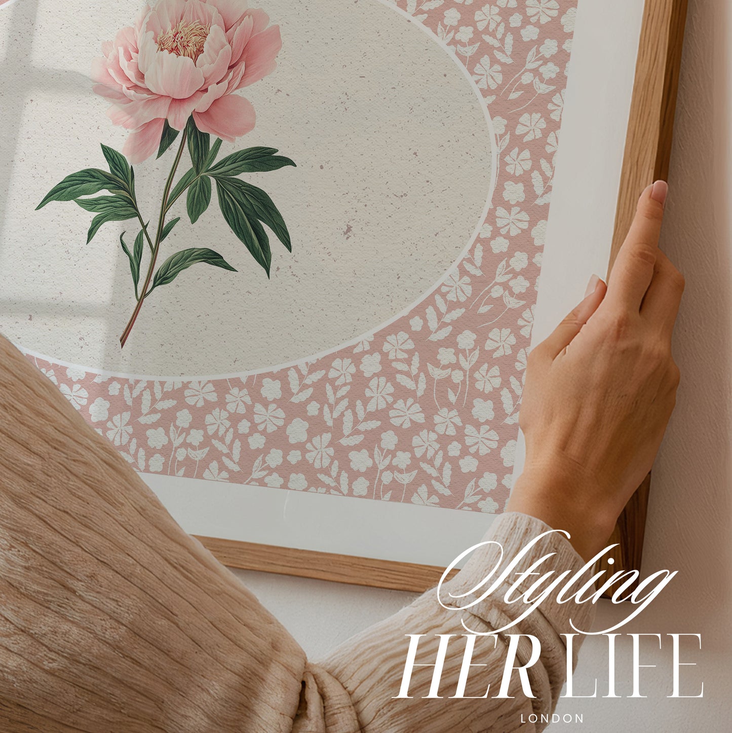 Vintage Flower Art Print | PRINTABLE ART | Digital Download