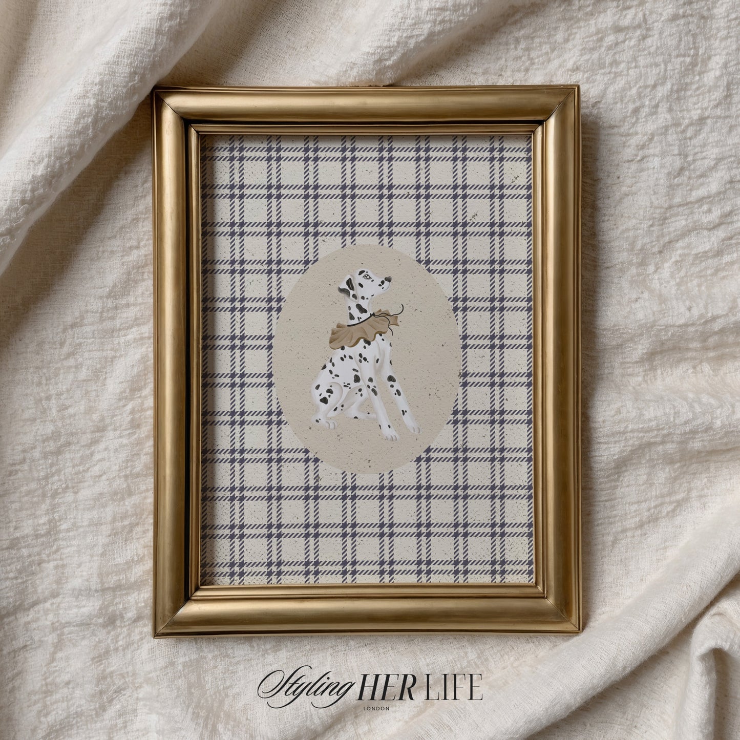 Dog Sketch Digital Art Print | IN062
