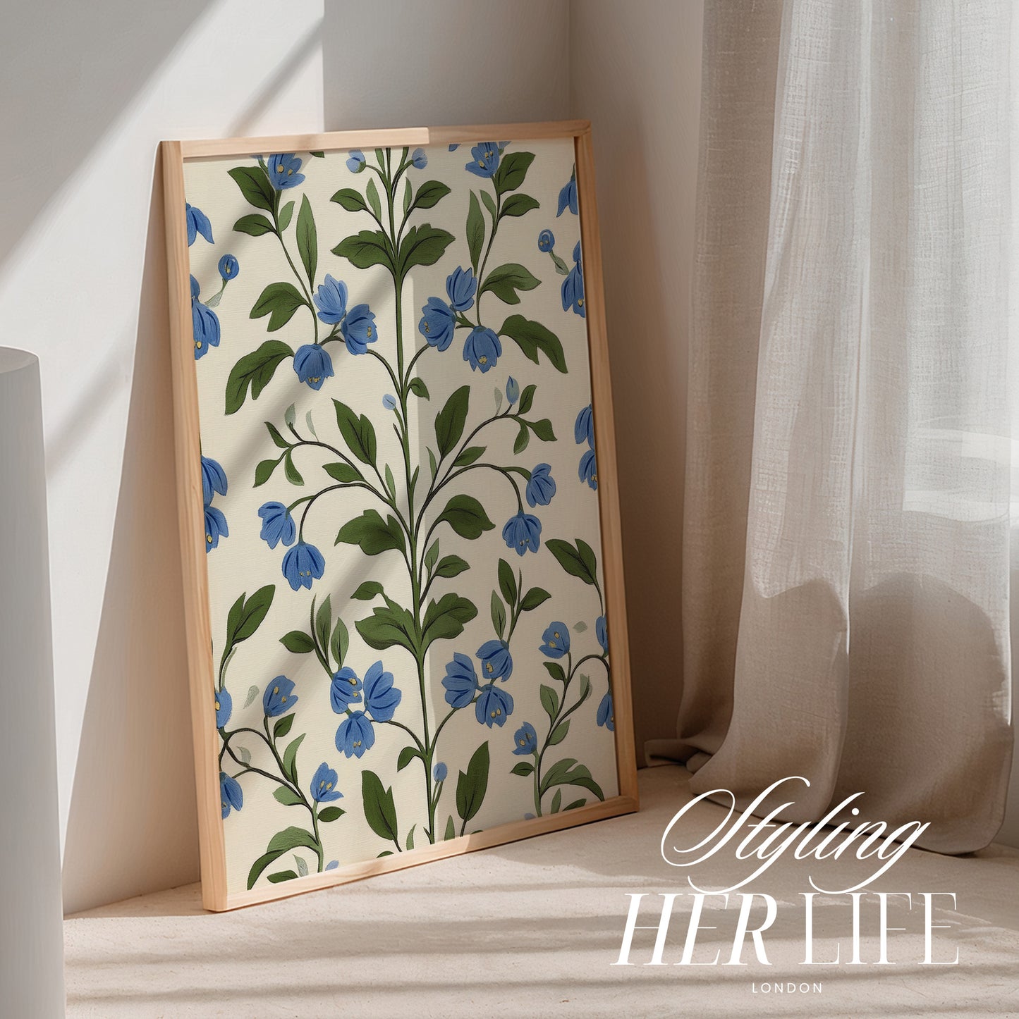 Trendy Flower Art Prints | PRINTABLE ART | Digital Download
