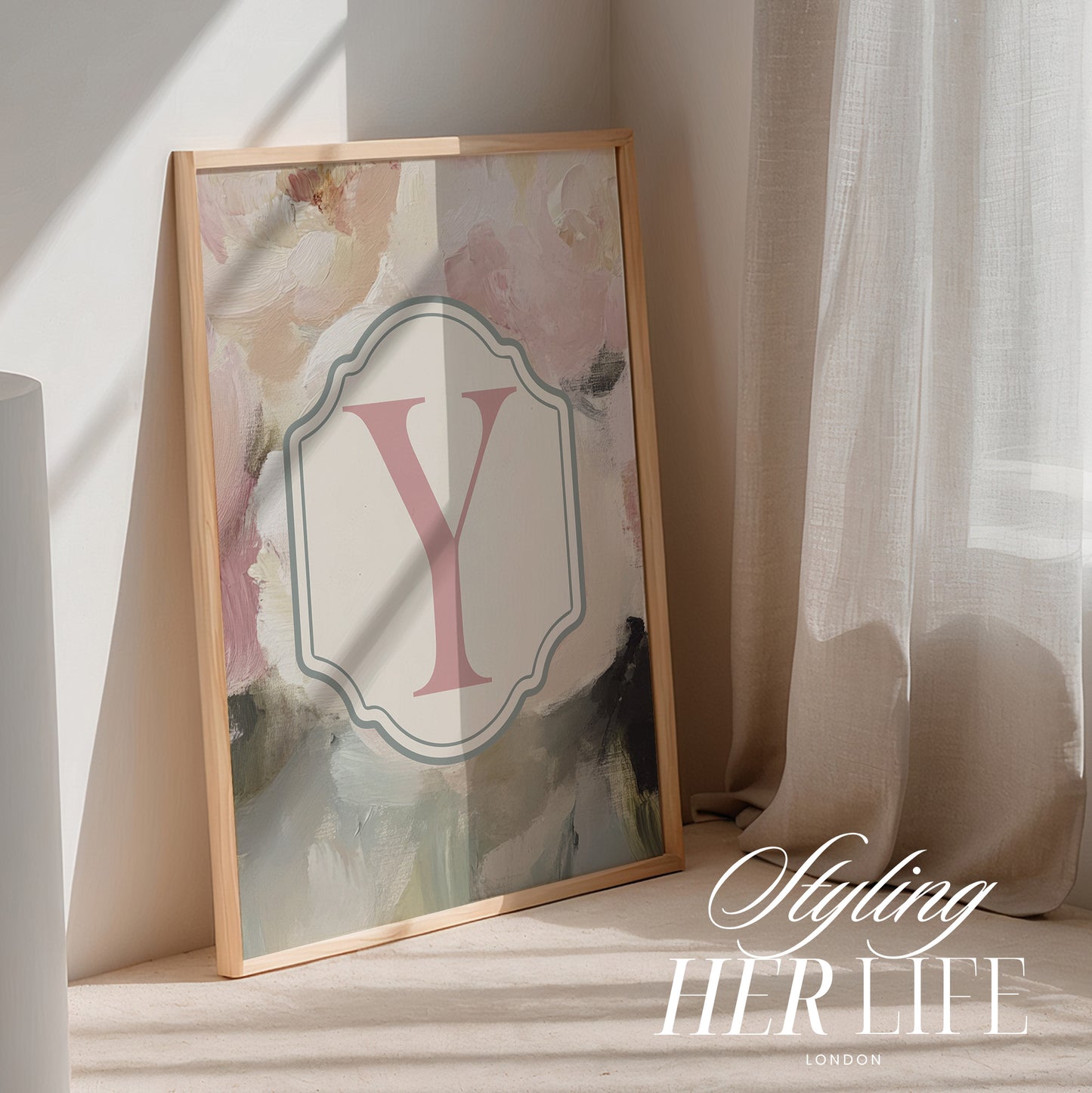 Letter Nursery Art Prints | PRINTABLE ART | Digital Download