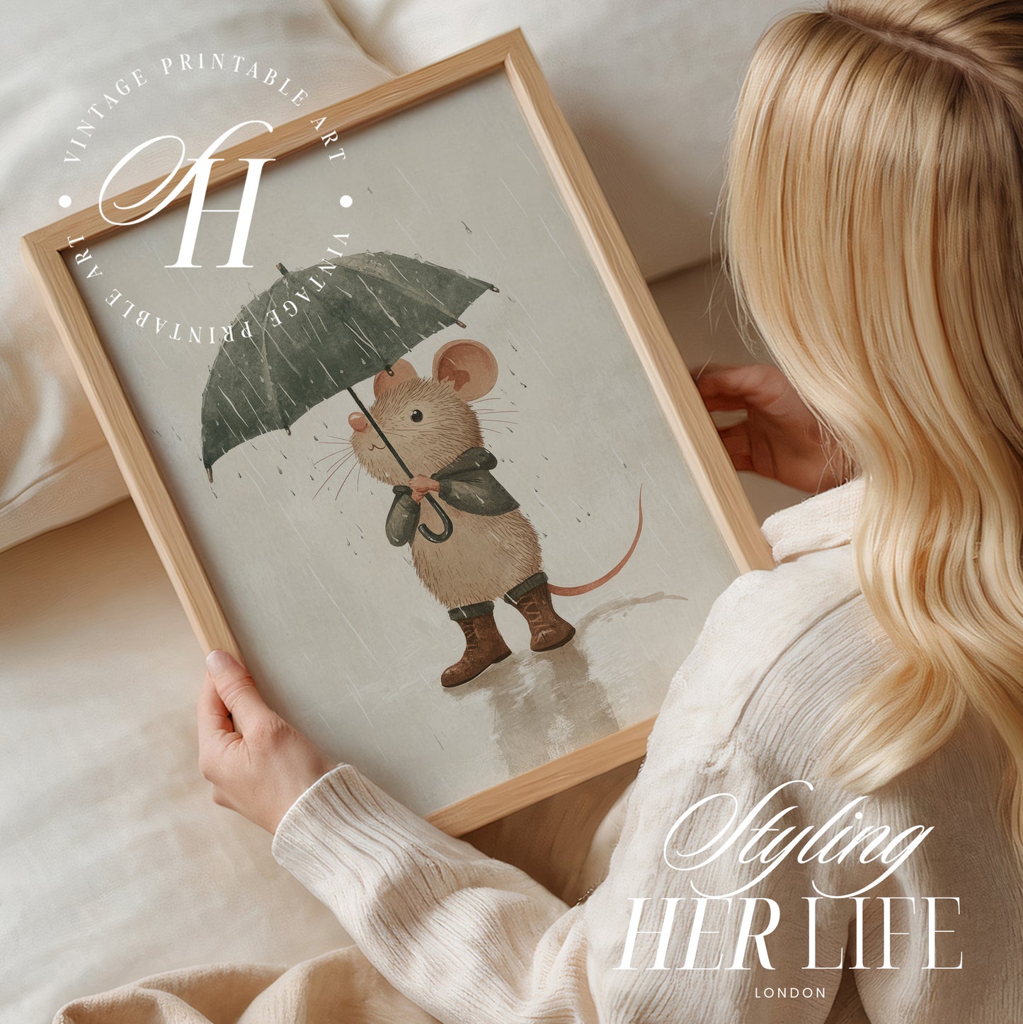 Vintage Nursery Art Prints | PRINTABLE ART | GW027