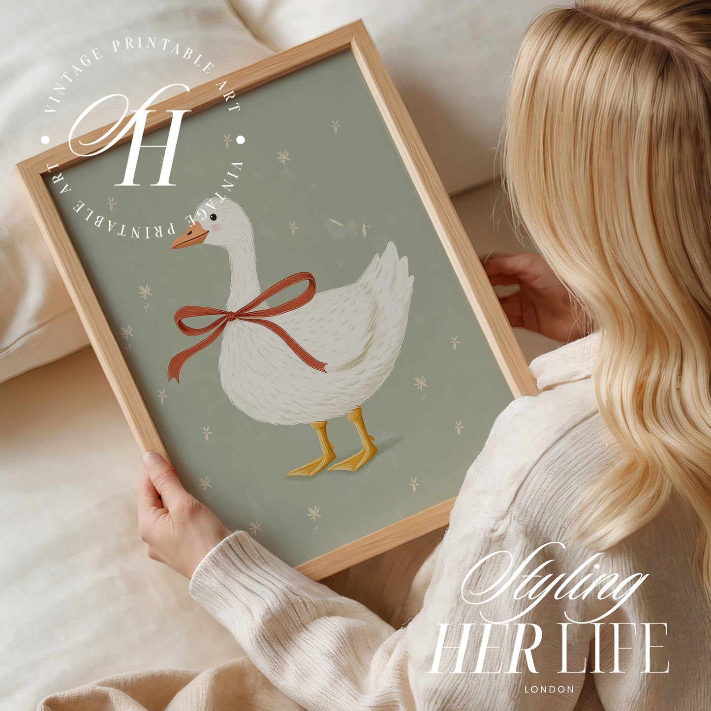 Goose Nursery Digital Prints