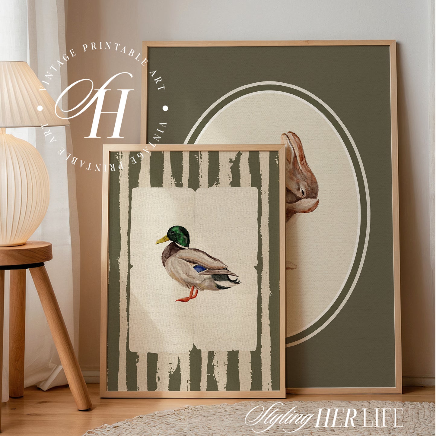 Vintage Nursery Art Prints | PRINTABLE ART | Digital Download