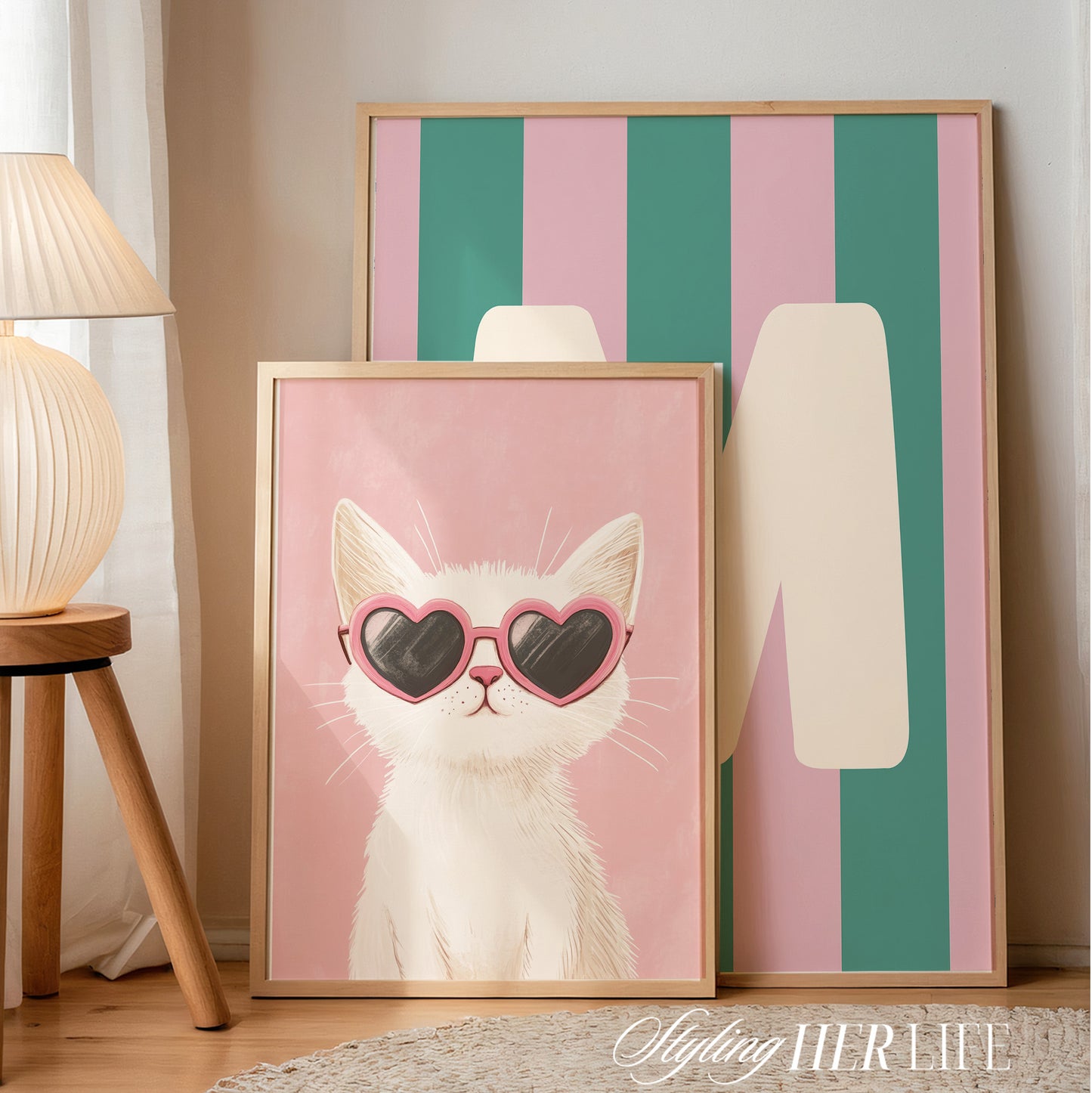 Kitten Nursery Art Prints | PRINTABLE ART | Digital Download
