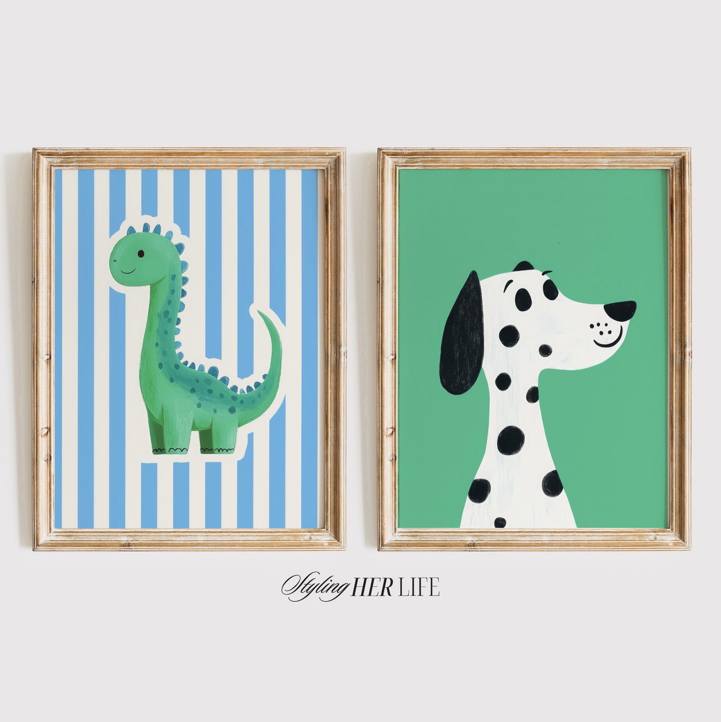 Blue Nursery Digital Prints