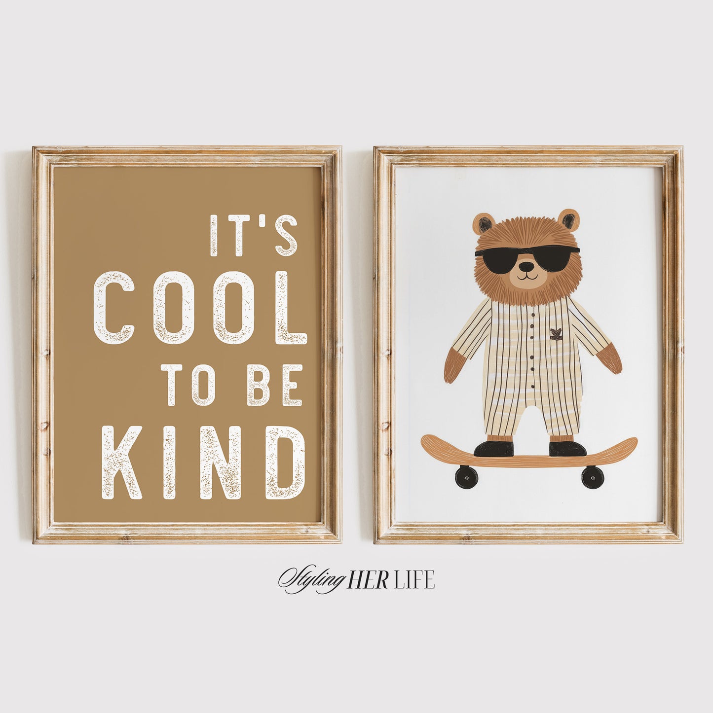 Bear Nursery Digital Prints | S2001