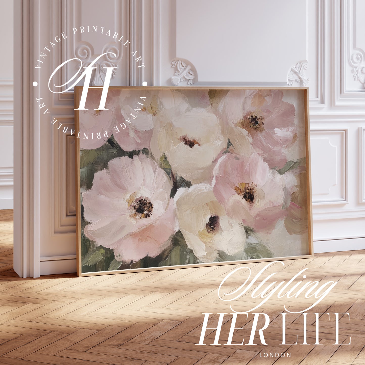 Pink Nursery Art Prints | PRINTABLE ART | Digital Download