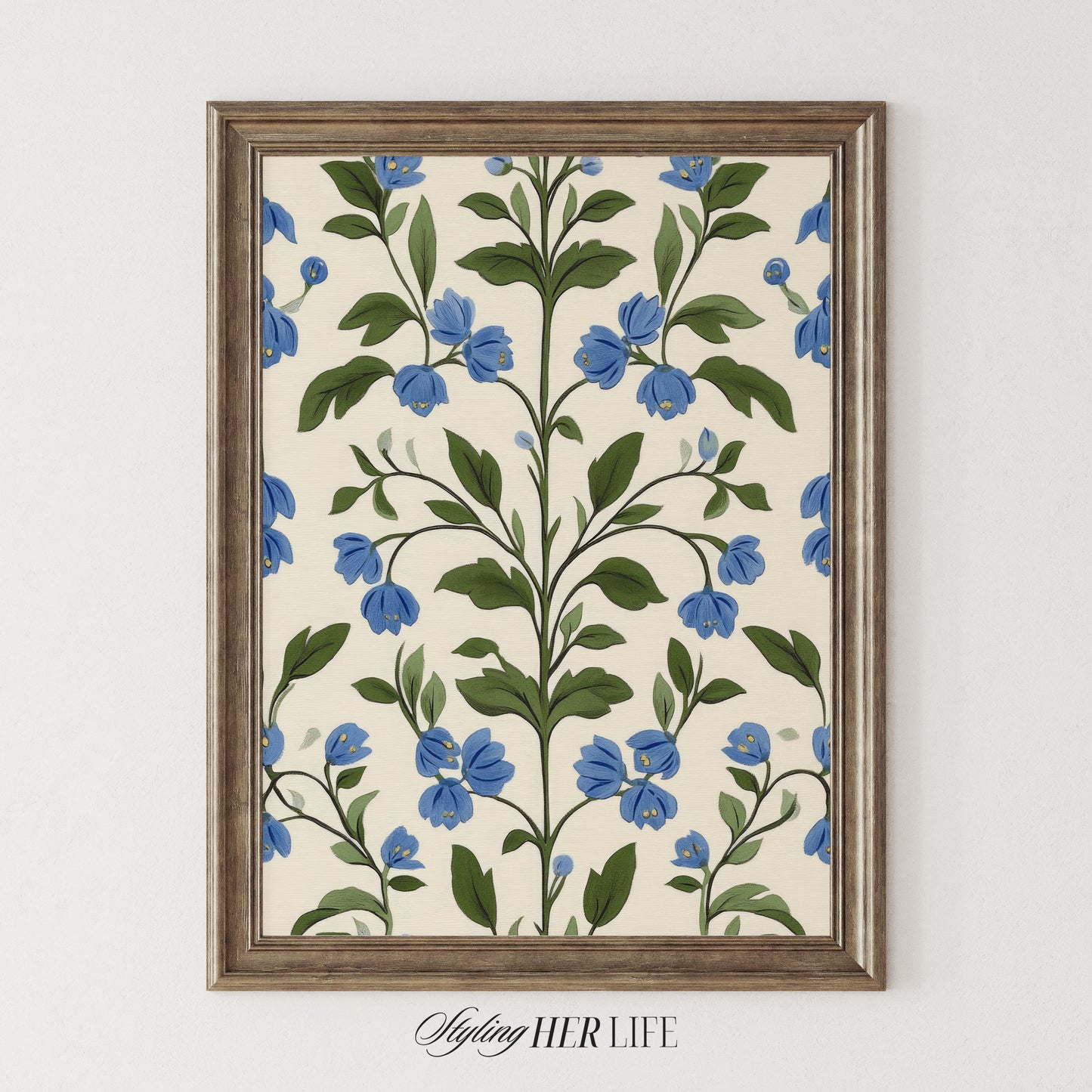 Trendy Flower Art Prints | PRINTABLE ART | Digital Download