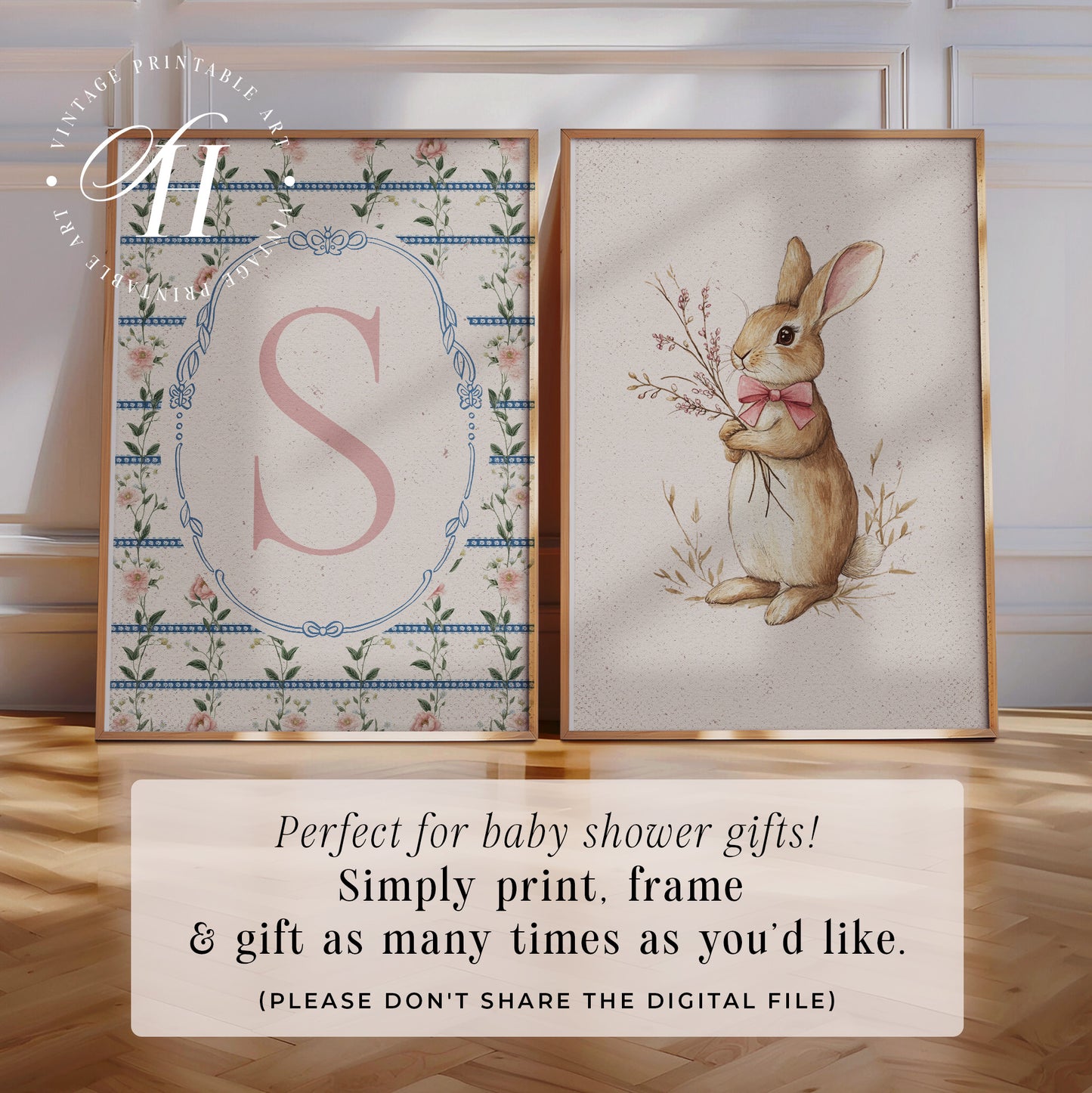 Vintage Nursery Art Print | PRINTABLE ART | Digital Download