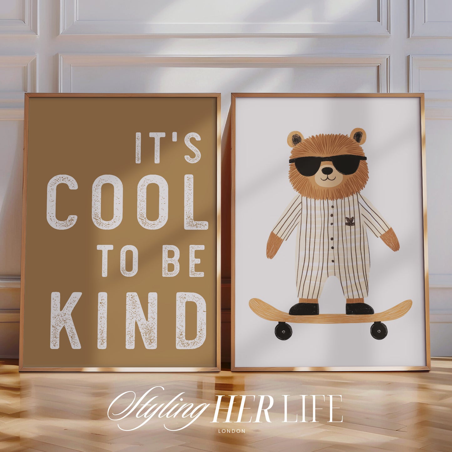 Bear Nursery Digital Prints | S2001