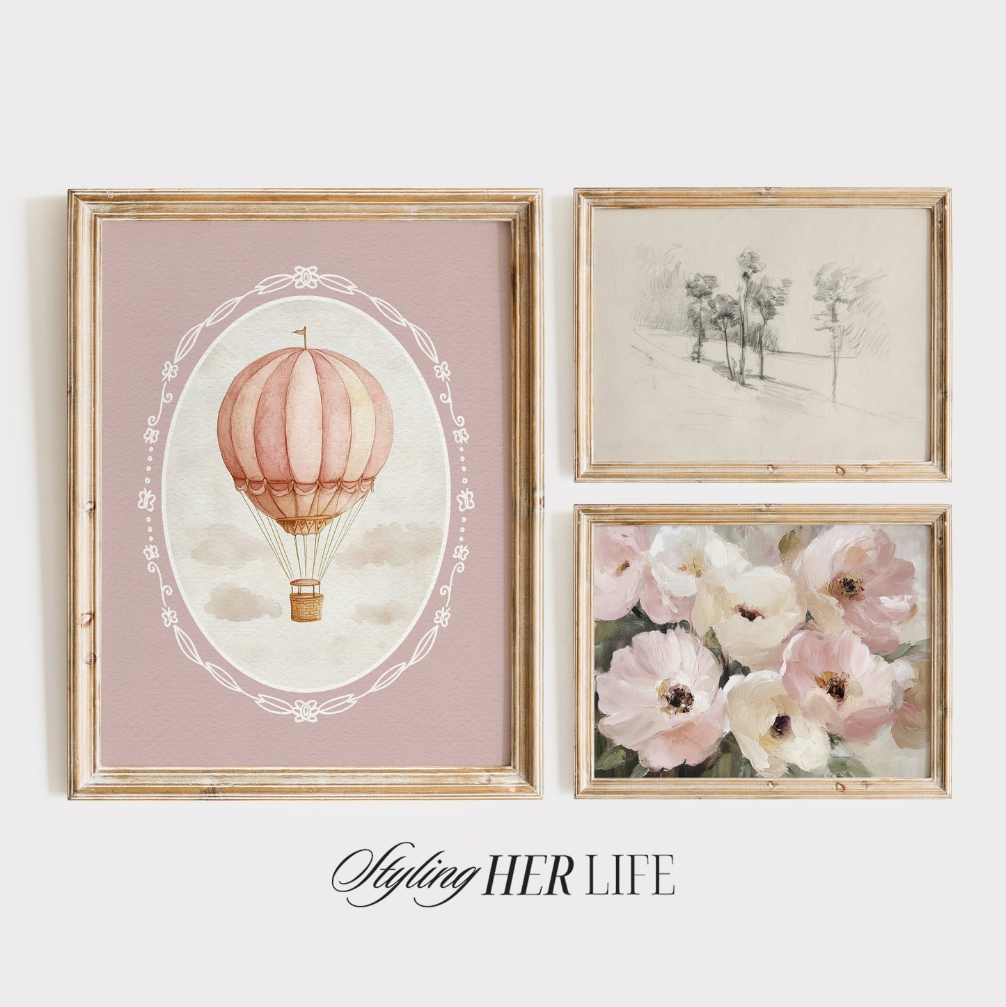 100+ Vintage Nursery Digital Prints | MB017