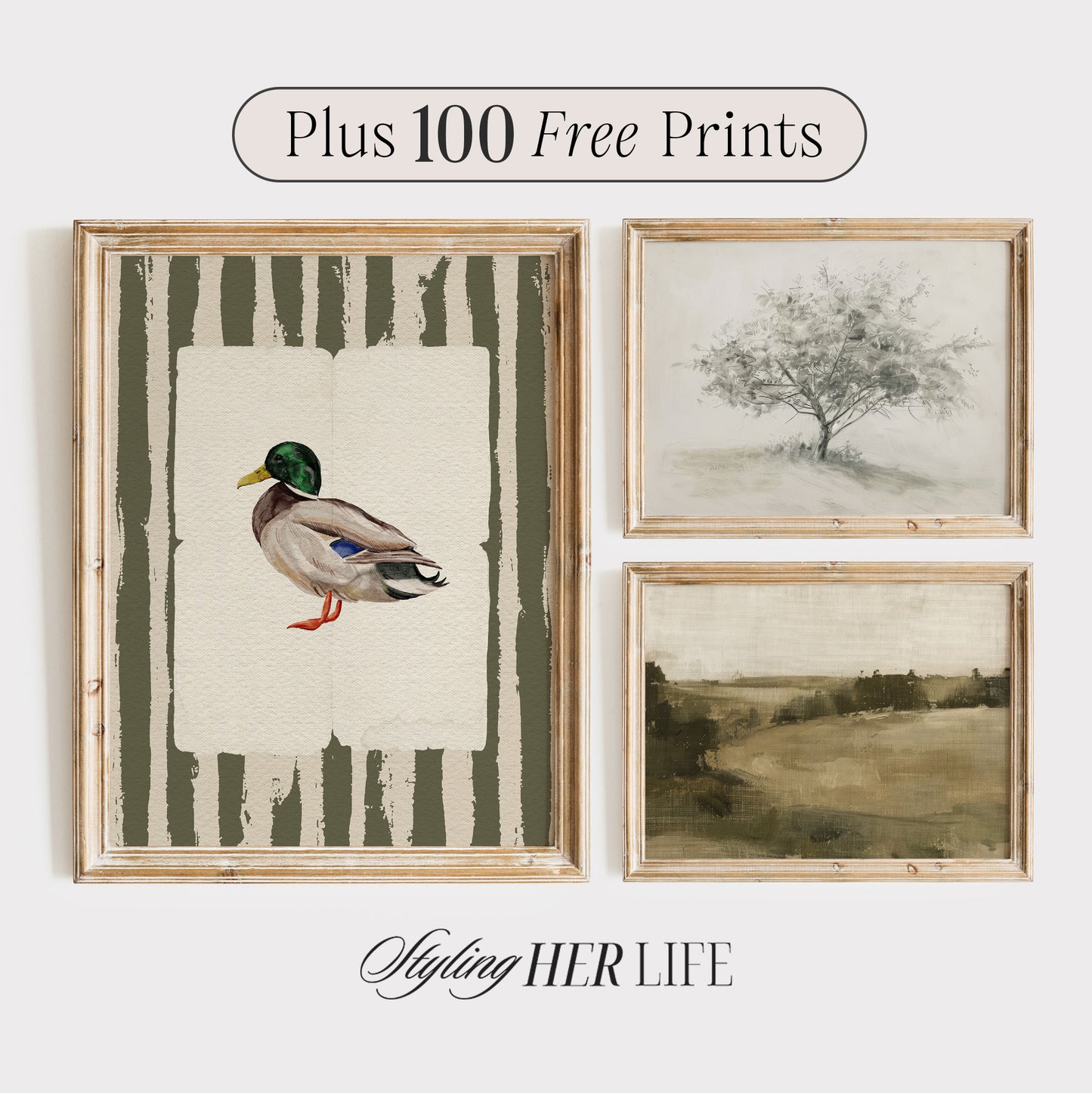 Vintage Nursery Art Prints | PRINTABLE ART | GW052