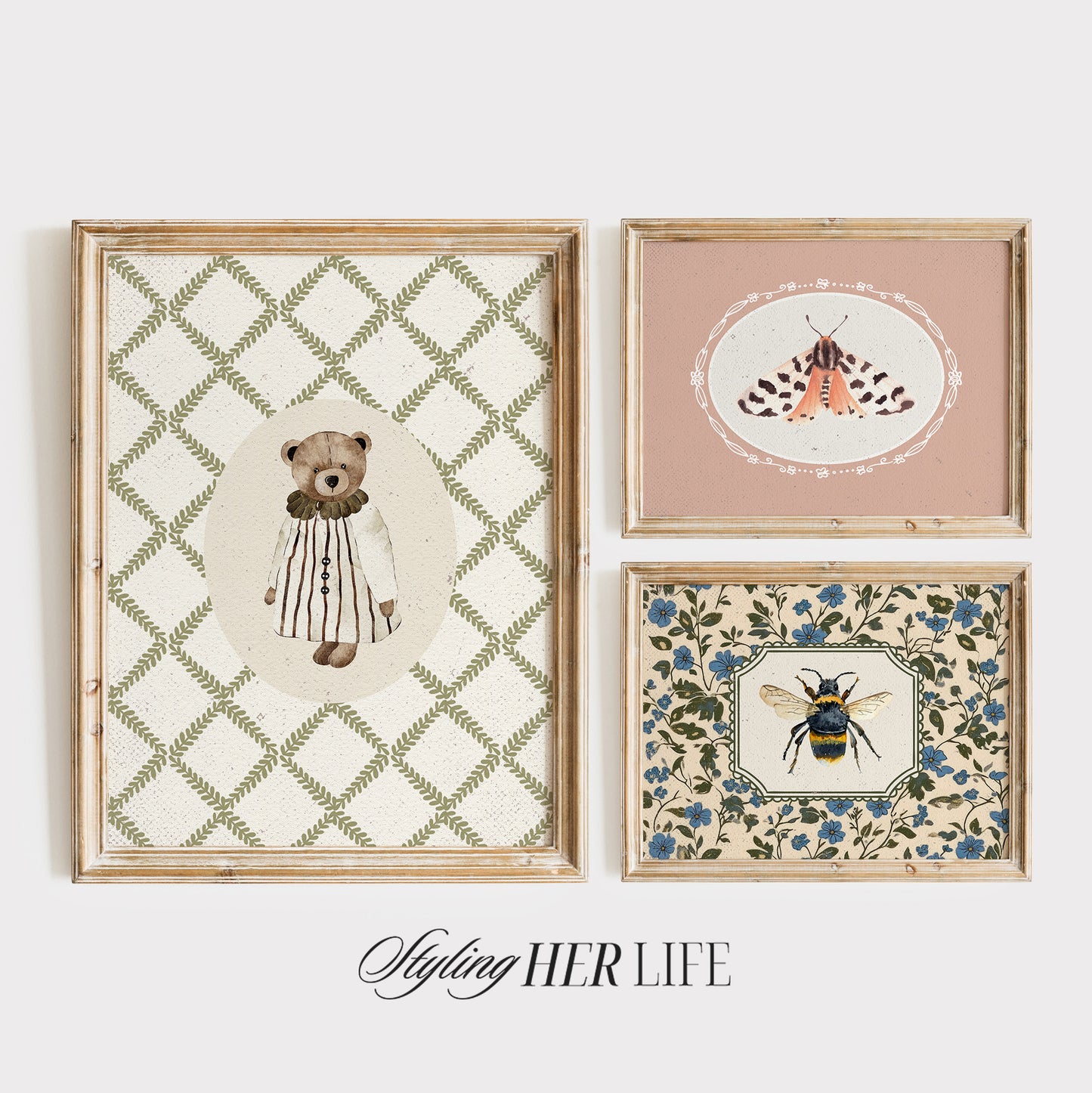 Vintage Nursery Art Prints | PRINTABLE ART | GW044