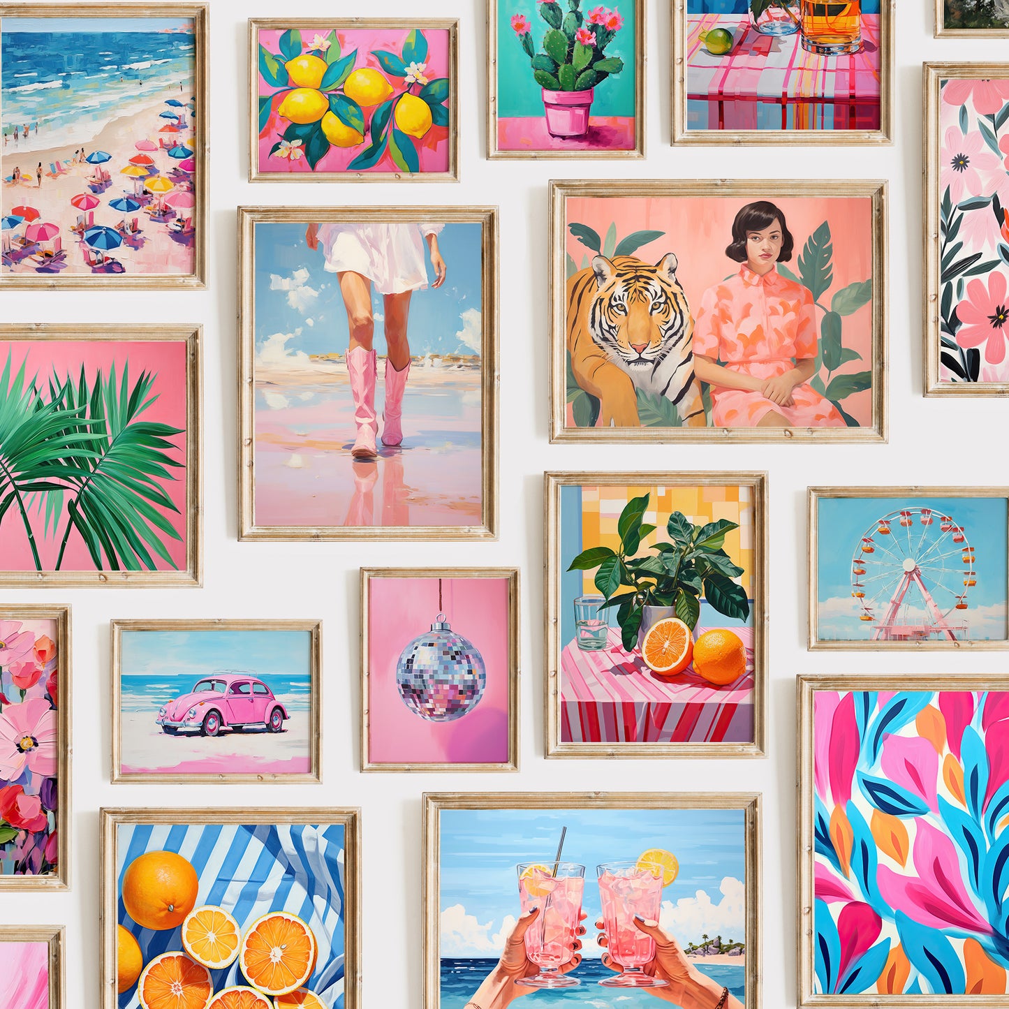 100 Eclectic Digital Prints | MB002