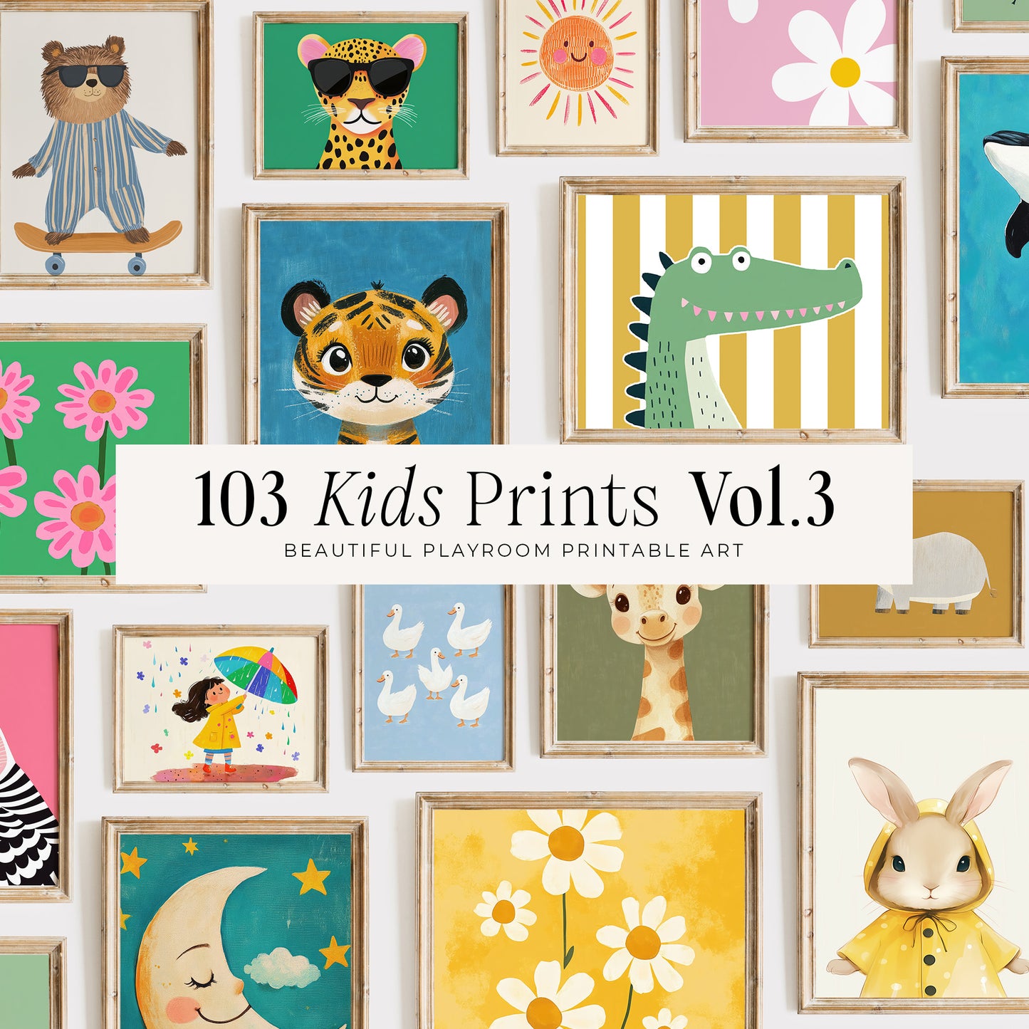 103 Kids Room Digital Prints Vol.2 | MB016