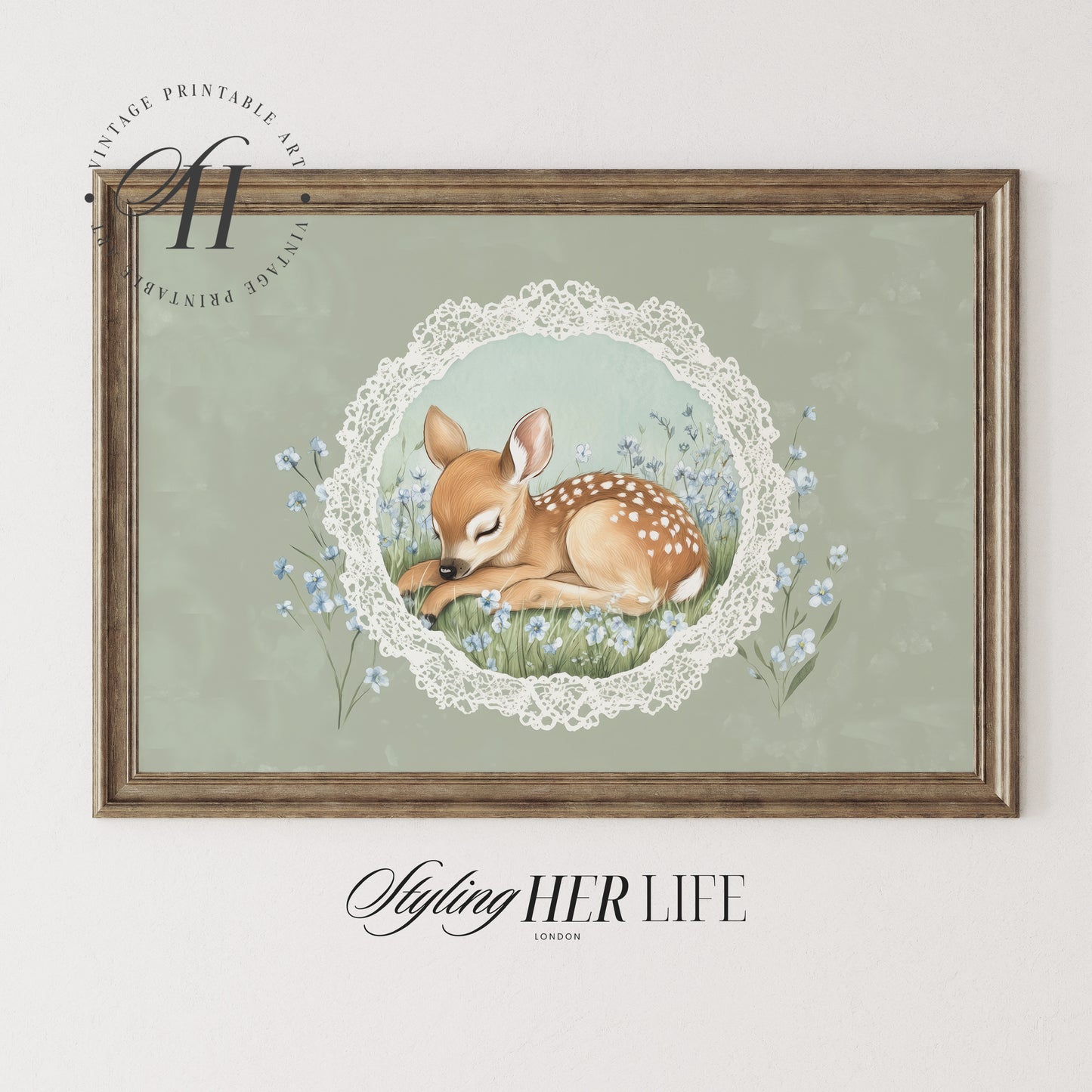 Vintage Nursery Art Prints | PRINTABLE ART | GW027