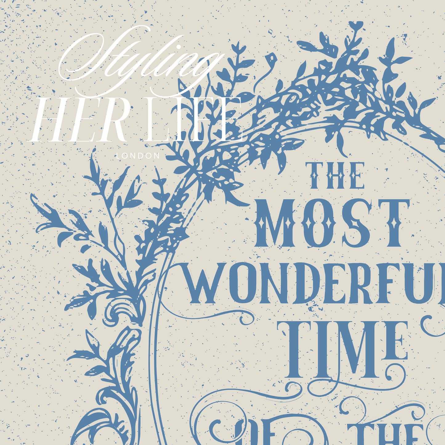 Vintage Christmas Art Print | PRINTABLE ART | Digital Download