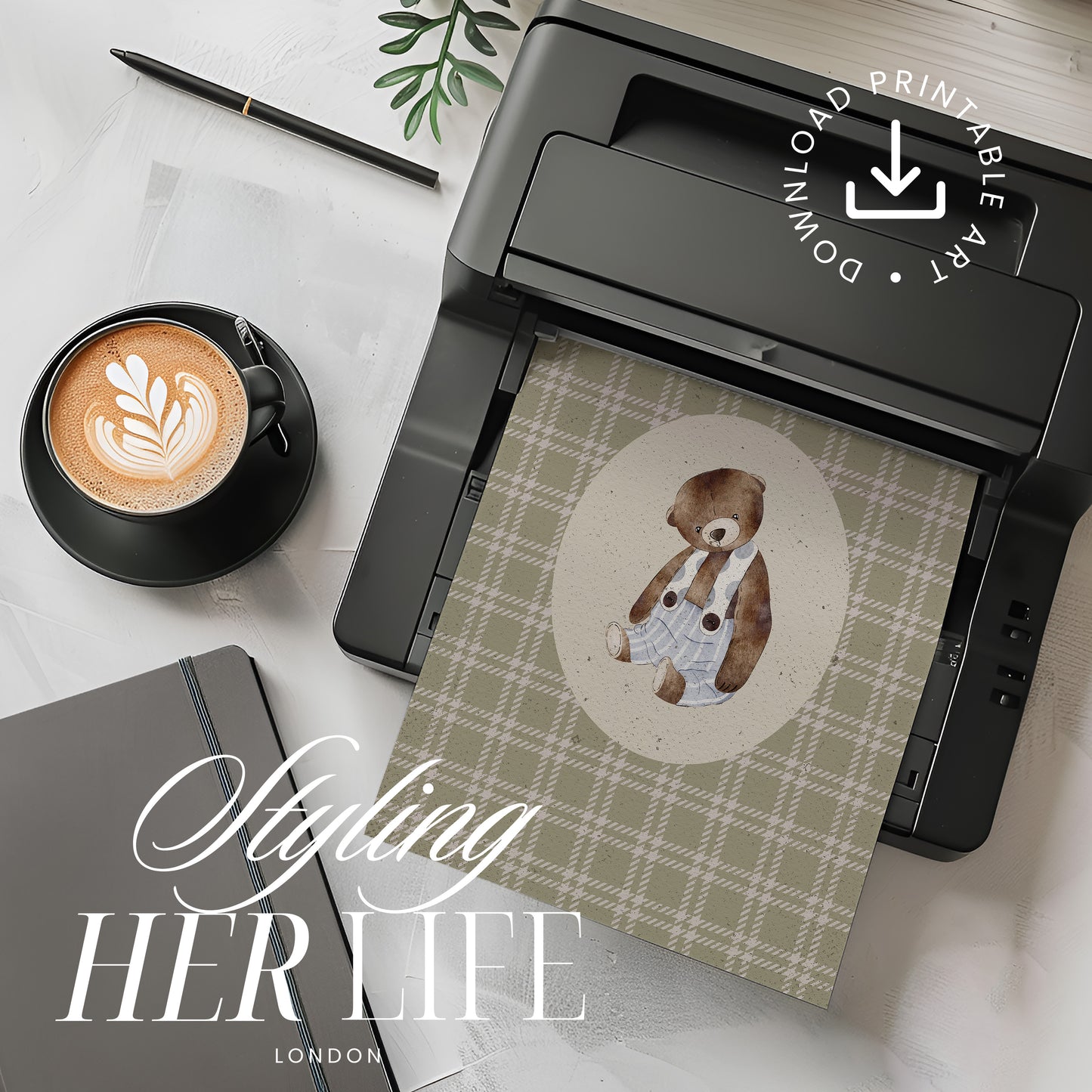 Vintage Nursery Art Prints | PRINTABLE ART | GW036