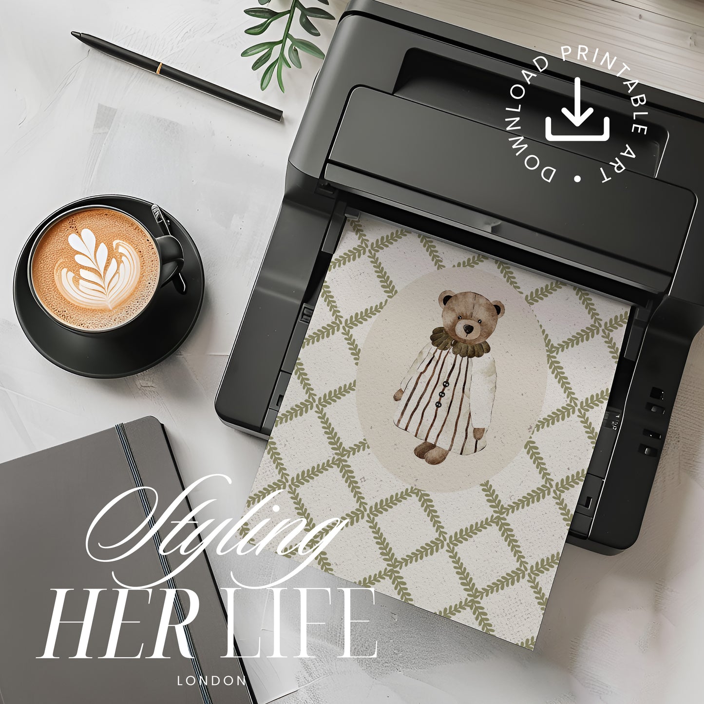 Vintage Nursery Art Prints | PRINTABLE ART | GW044
