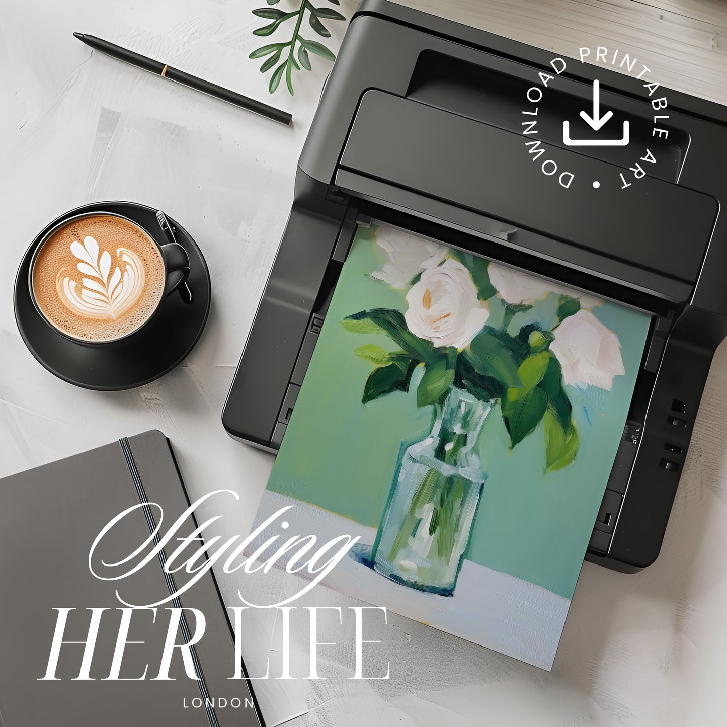 90+ Muted Eclectic Art Prints | PRINTABLE ART | MB003