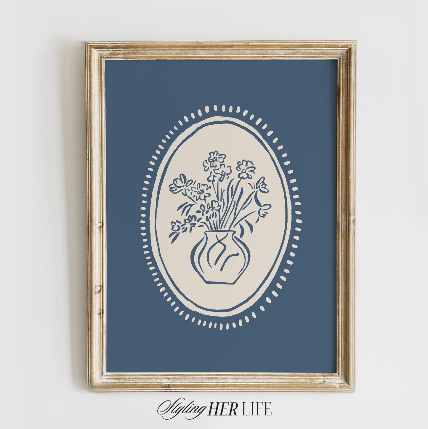 Trendy Flower Art Prints | PRINTABLE ART | Digital Download