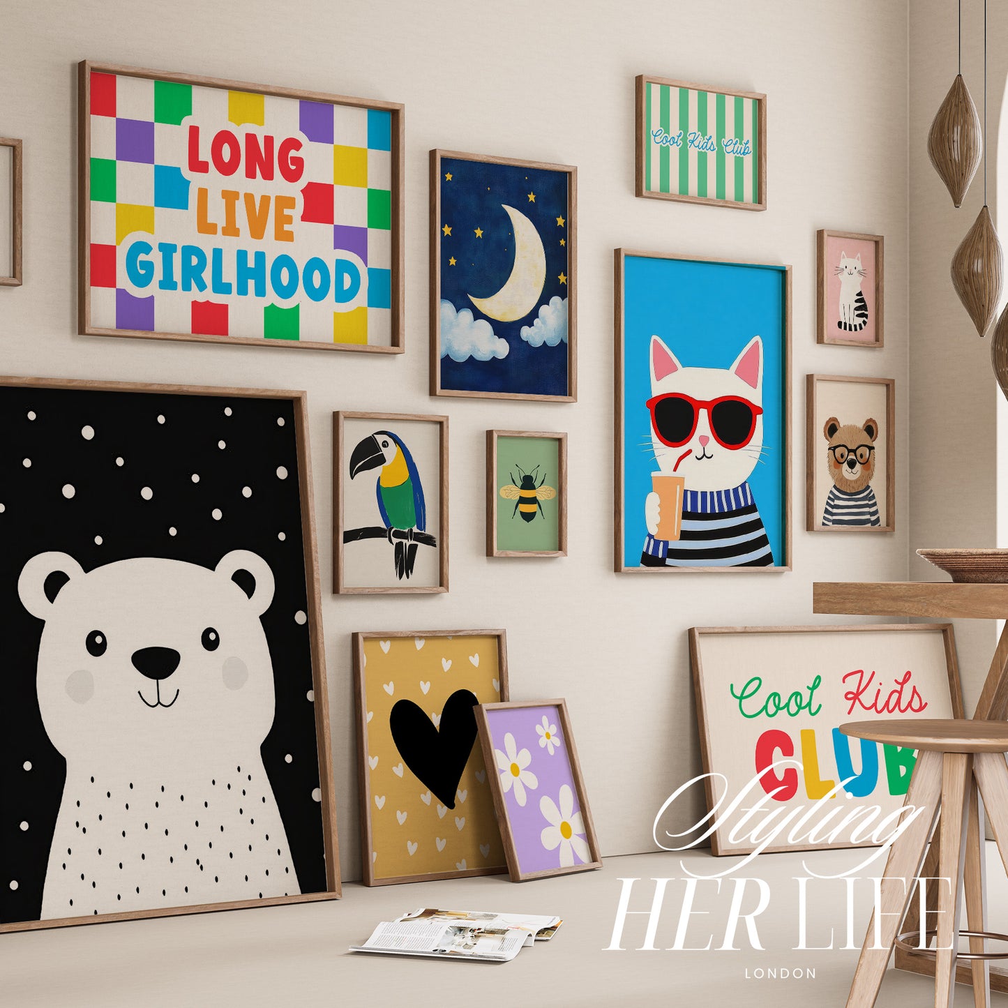 100 Kids Room Digital Prints Vol.2 | MB015