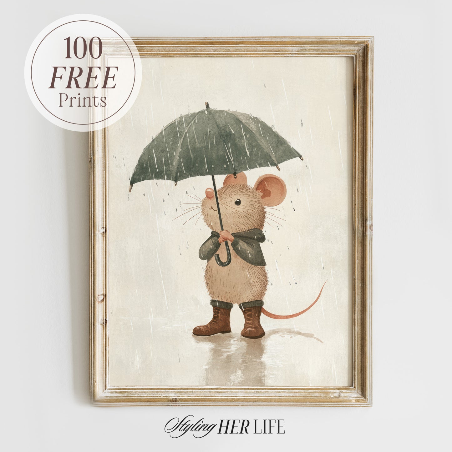 Vintage Nursery Art Prints | PRINTABLE ART | Digital Download