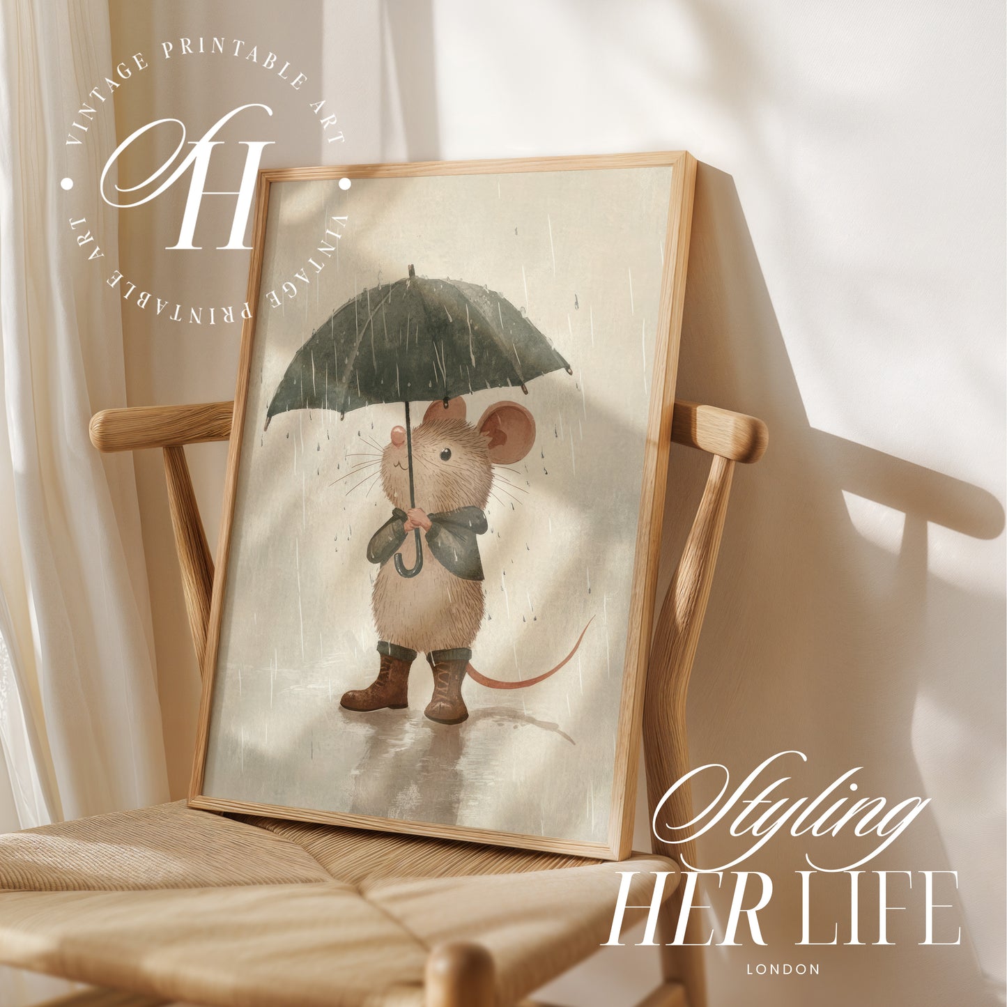 Vintage Nursery Art Prints | PRINTABLE ART | Digital Download