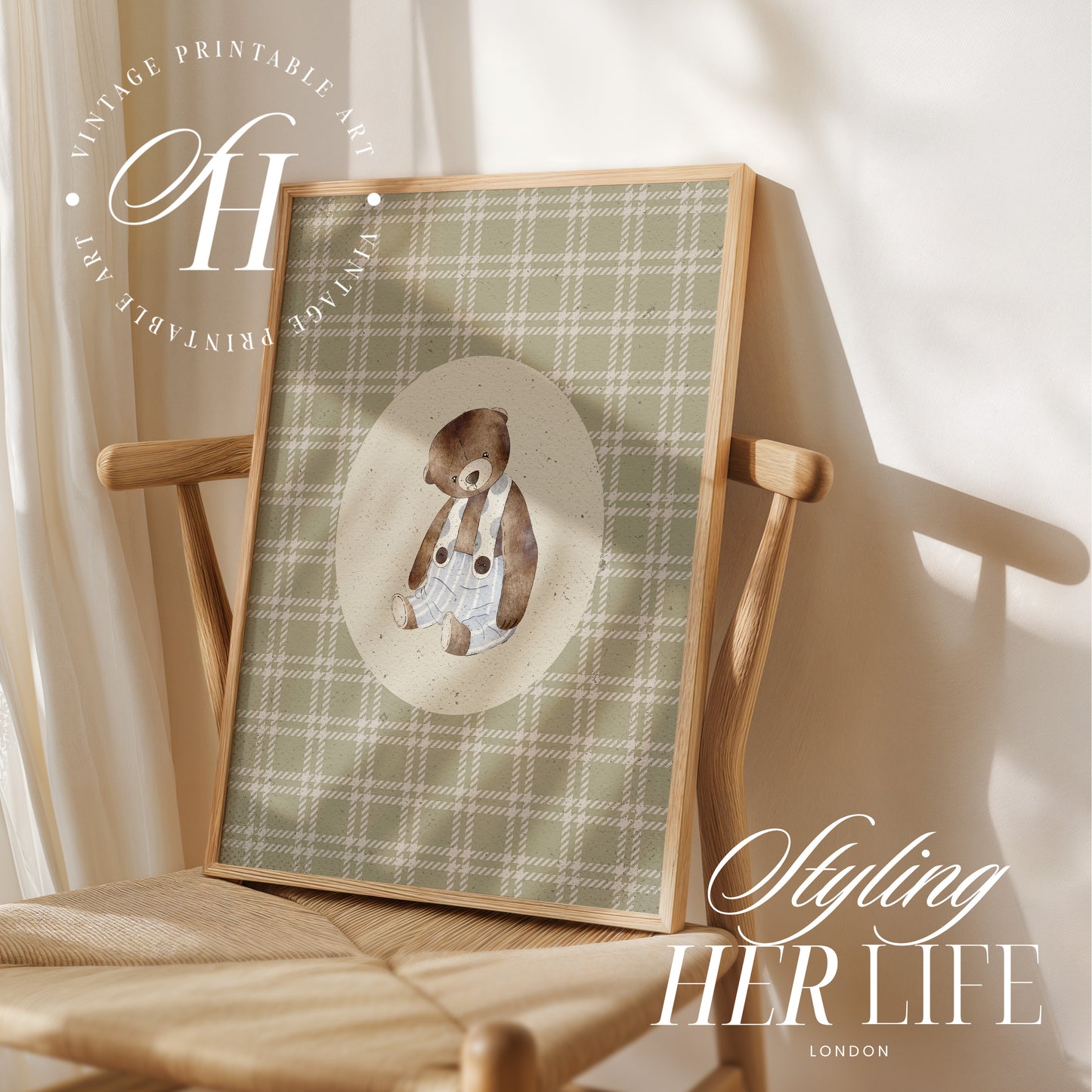 Vintage Nursery Art Prints | PRINTABLE ART | GW036