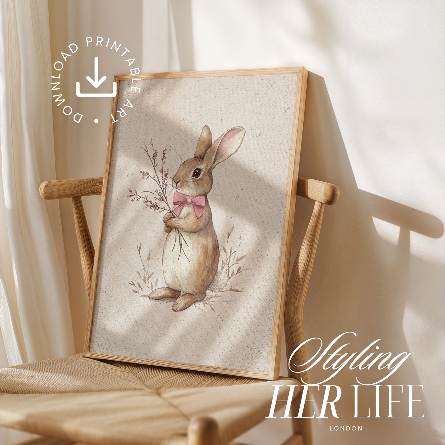 Vintage Nursery Art Print | PRINTABLE ART | Digital Download