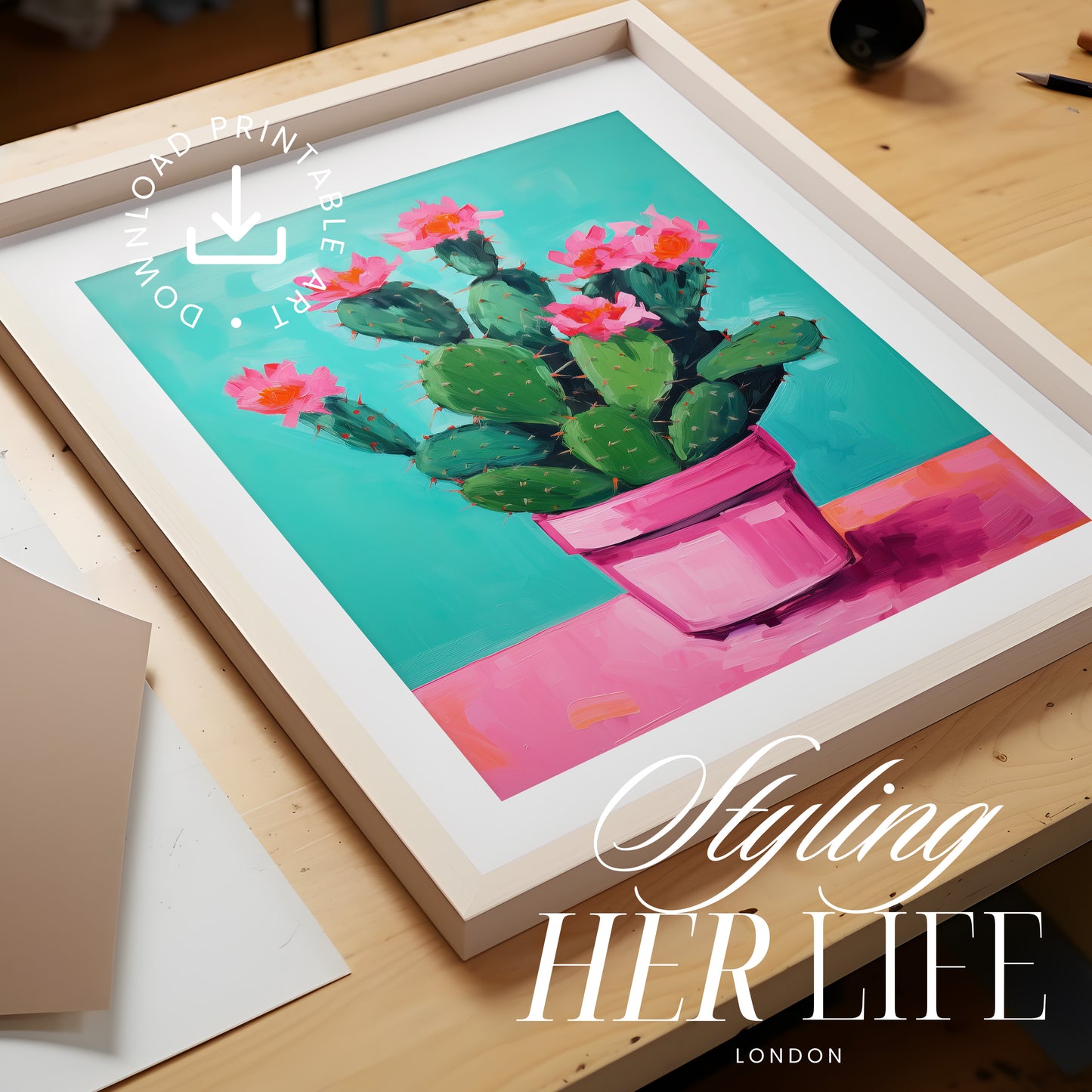 100 Eclectic Digital Prints | MB002