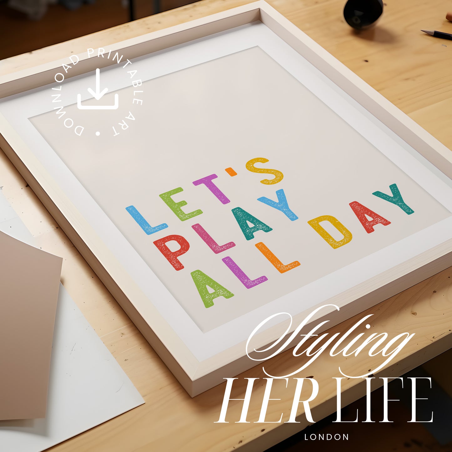 Kids Room Art Prints | PRINTABLE ART | Digital Download