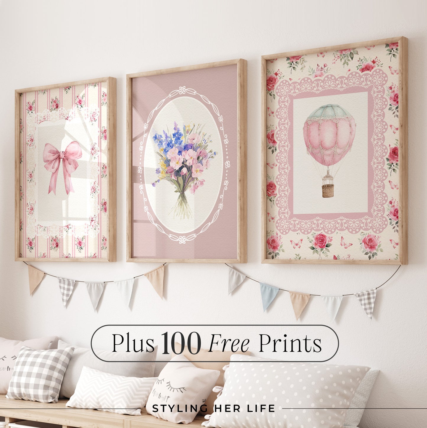 Vintage Nursery Art Prints | PRINTABLE ART | Digital Download
