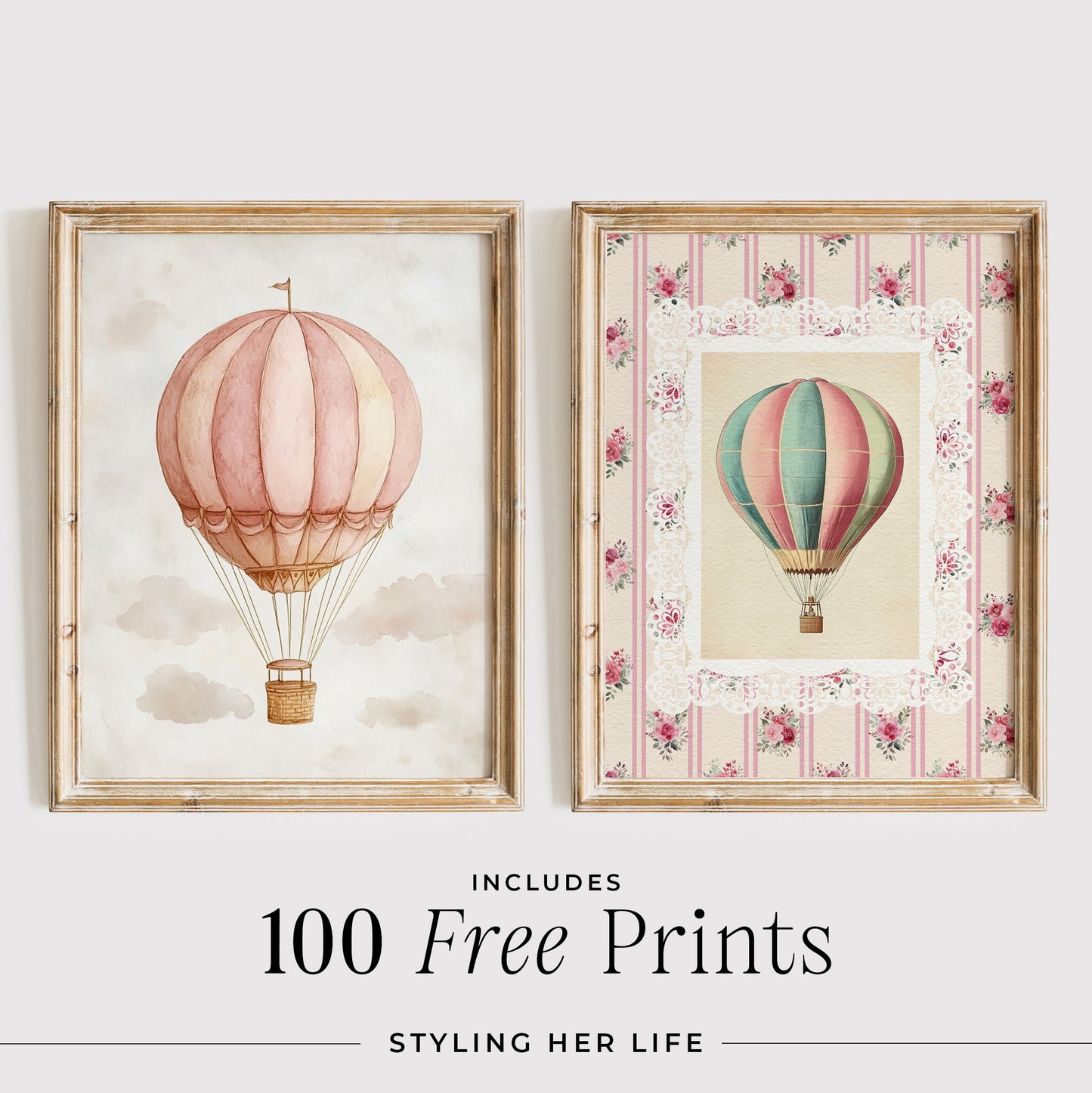 Vintage Nursery Art Prints | PRINTABLE ART | Digital Download