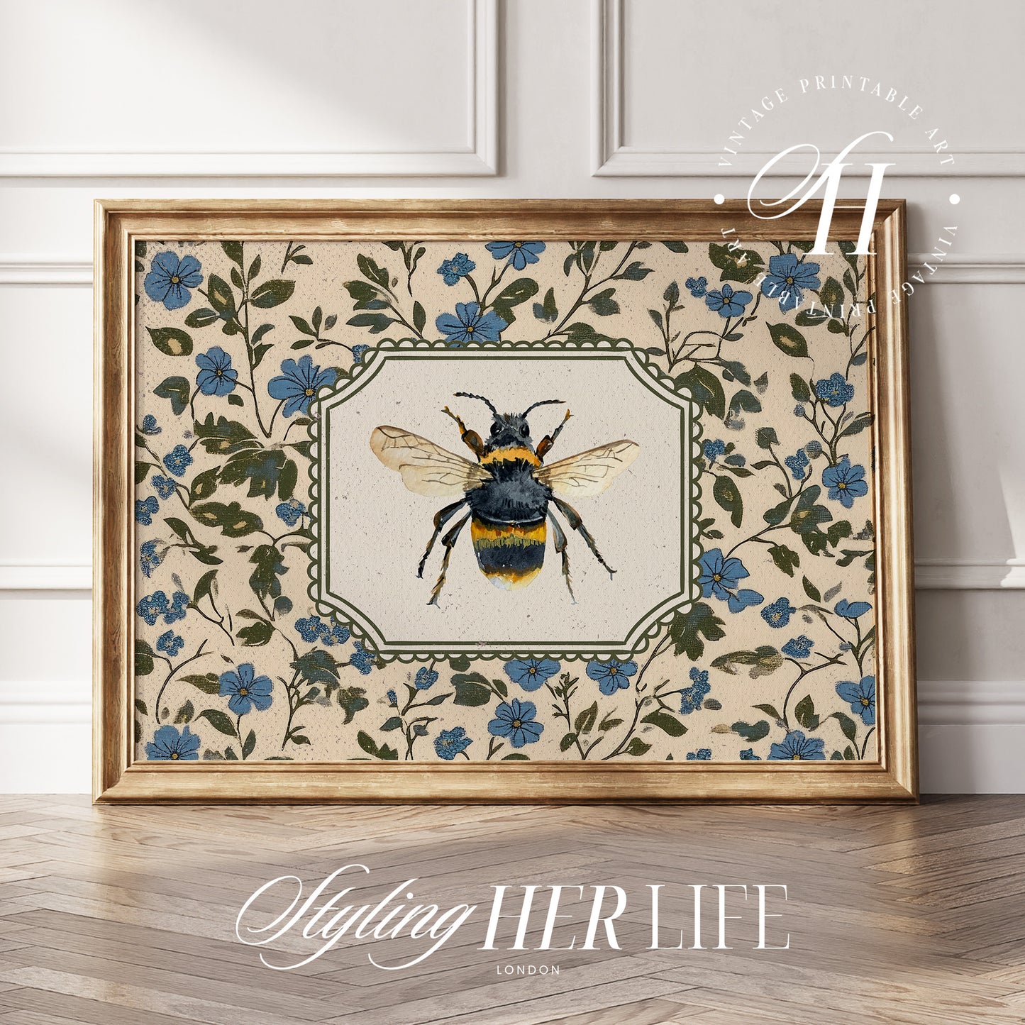 100+ Vintage Nursery Digital Prints | MB017