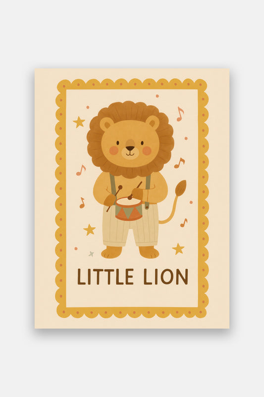 Lion Digital Print