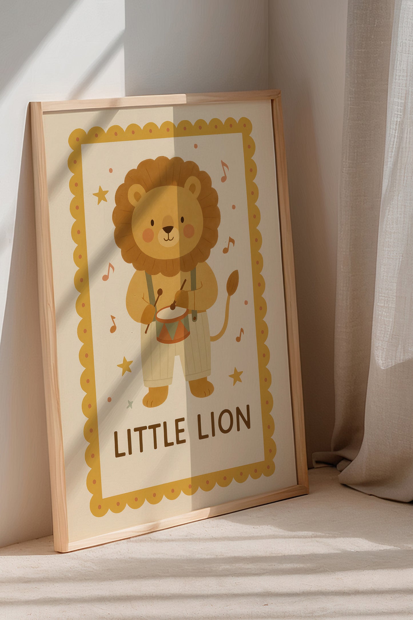 Lion Digital Print