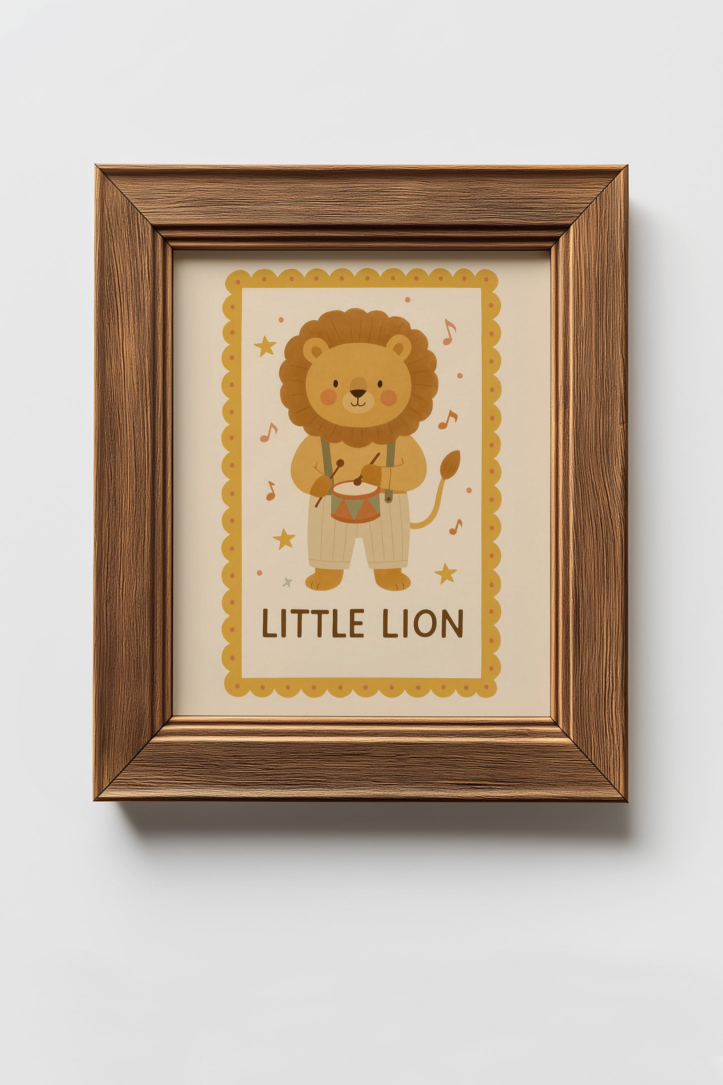 Lion Digital Print
