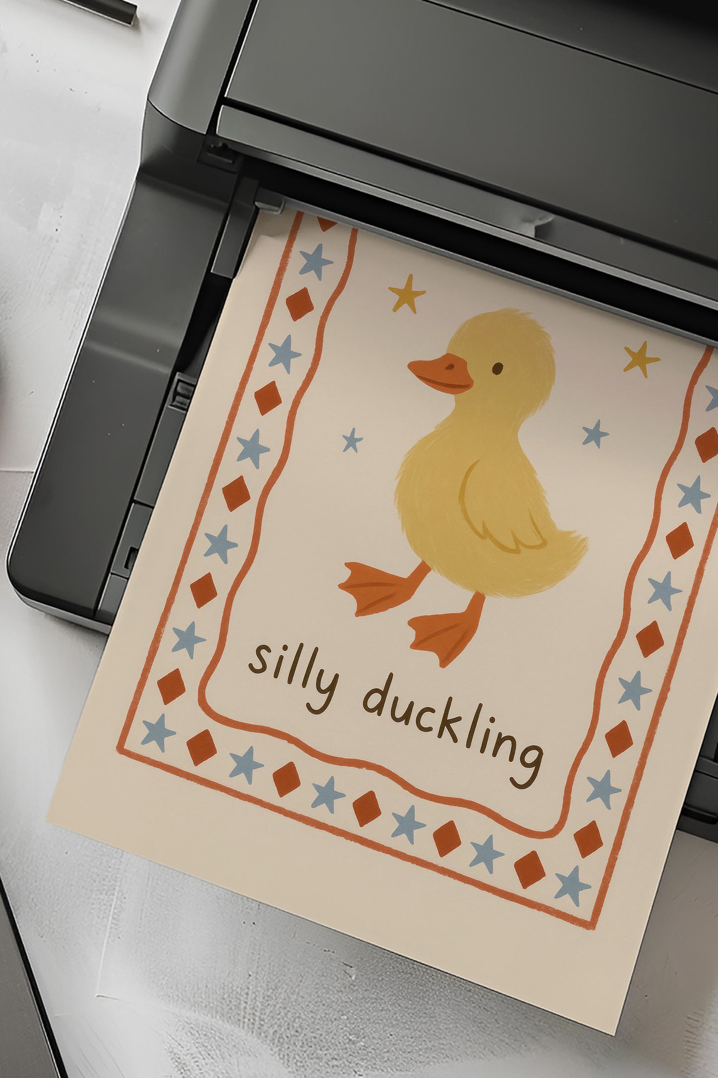 Duckling Digital Print