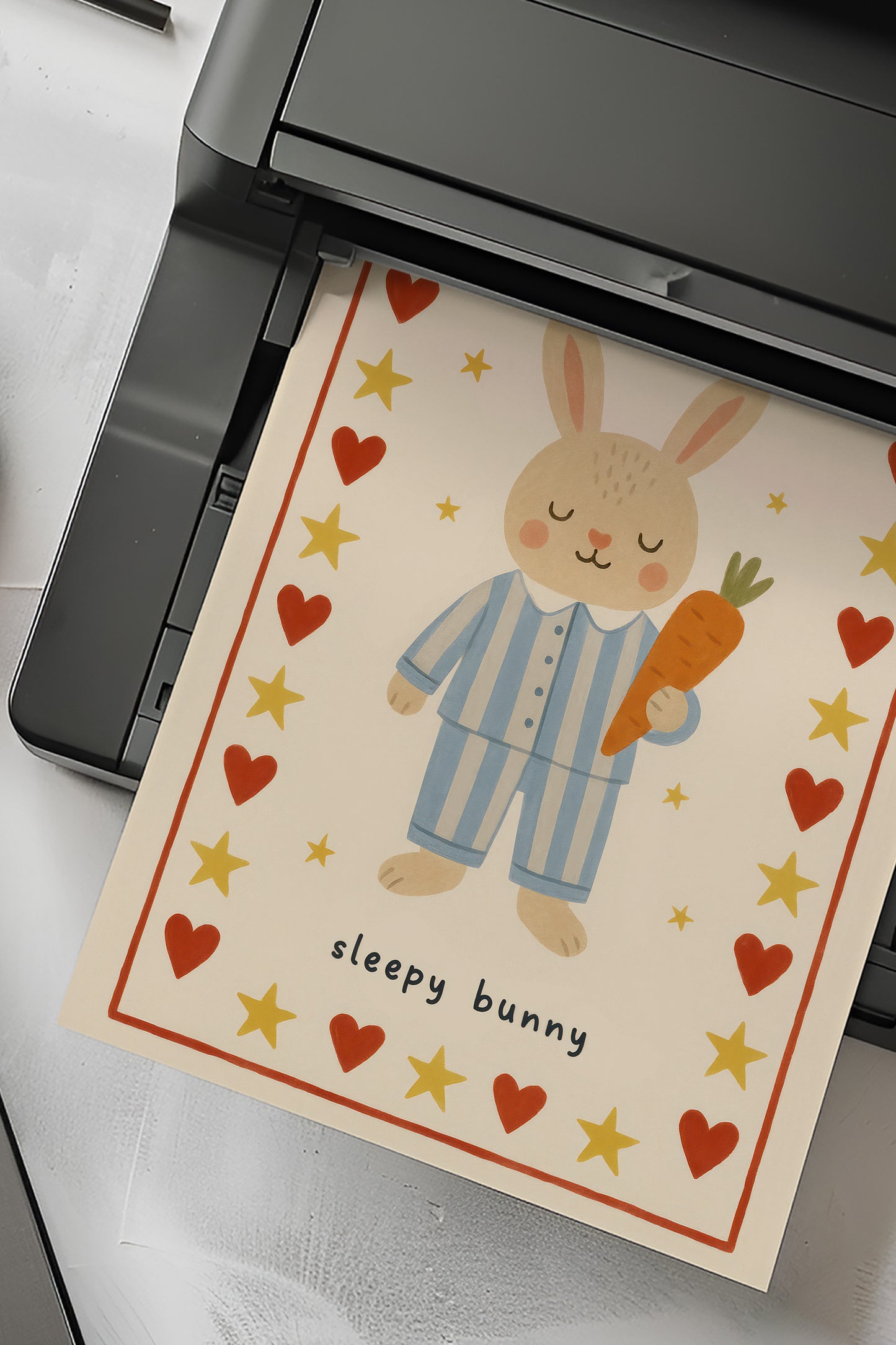 Bunny Digital Print
